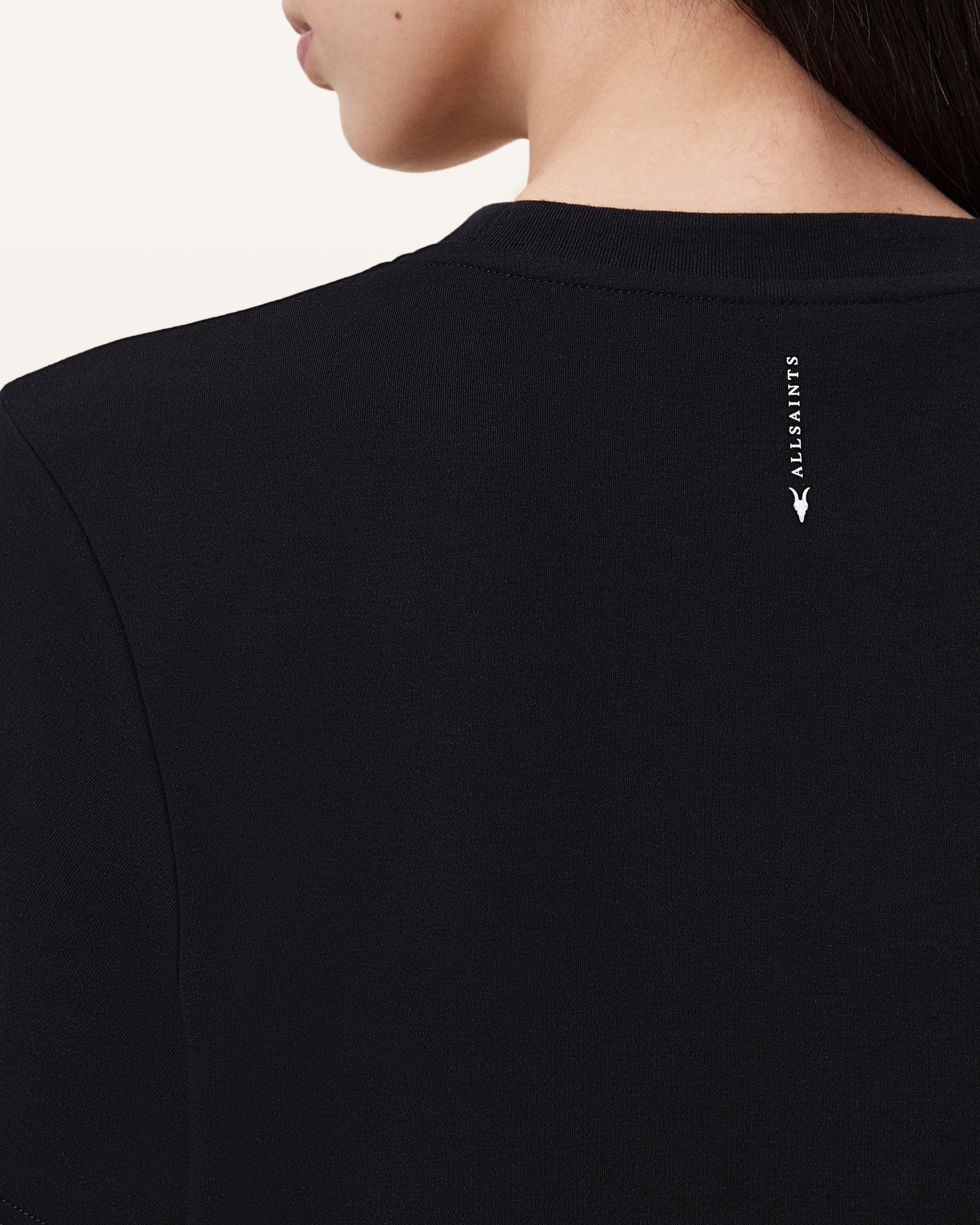 Black Color Lisa Tee from AllSaints