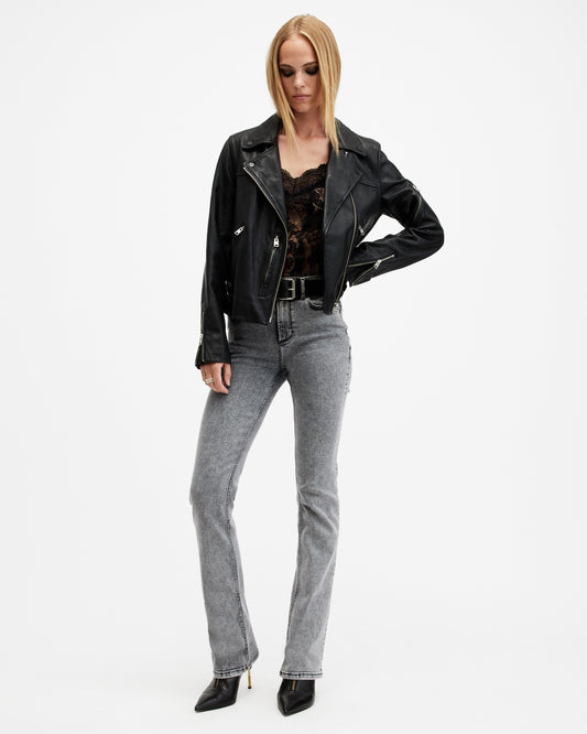 Haldan Slim Bootcut Denim Jeans