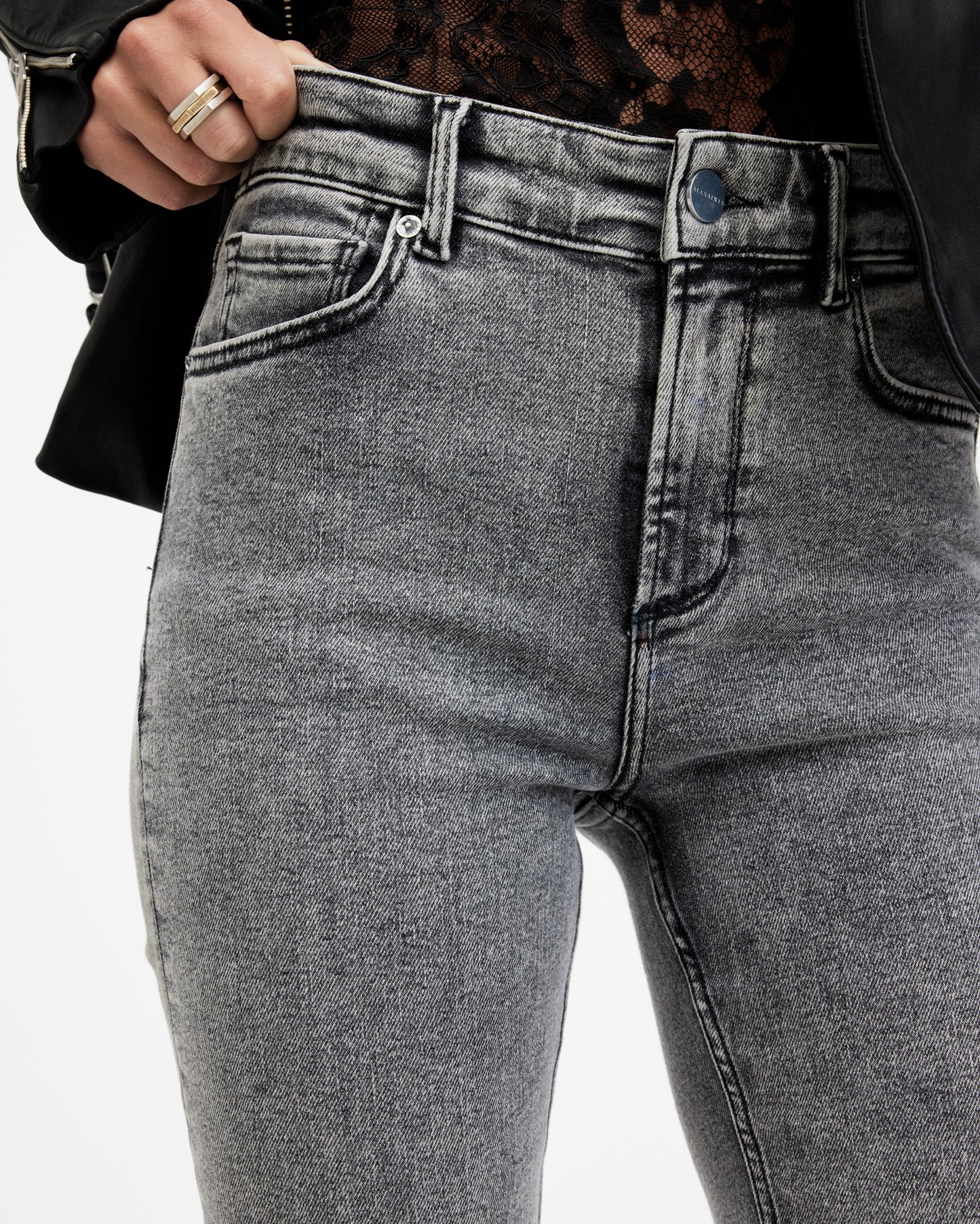 Haldan Slim Bootcut Denim Jeans