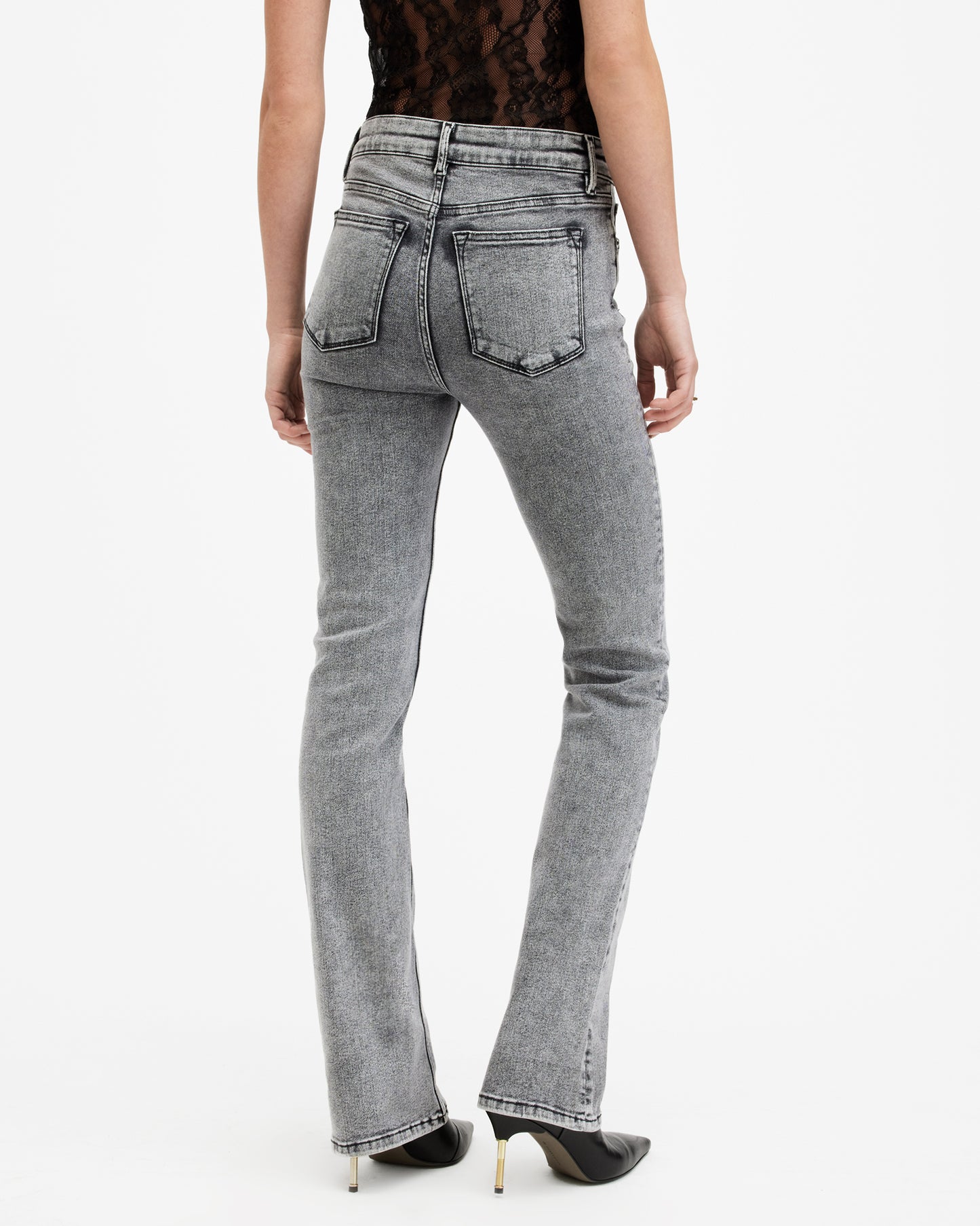 Haldan Slim Bootcut Denim Jeans
