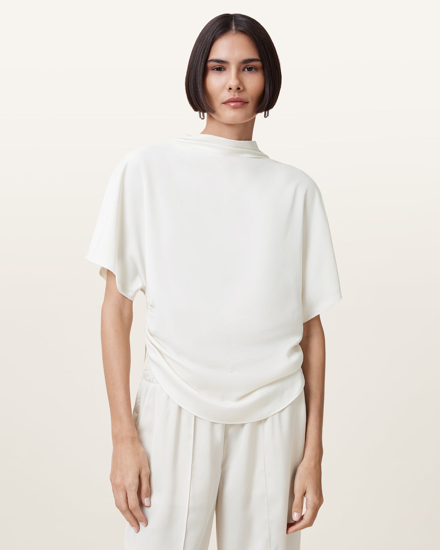 ANTIQUE WHITE Color Leslie Top from AllSaints