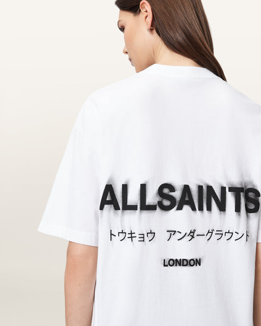 Optic White Color Speeder Etta Tee from AllSaints