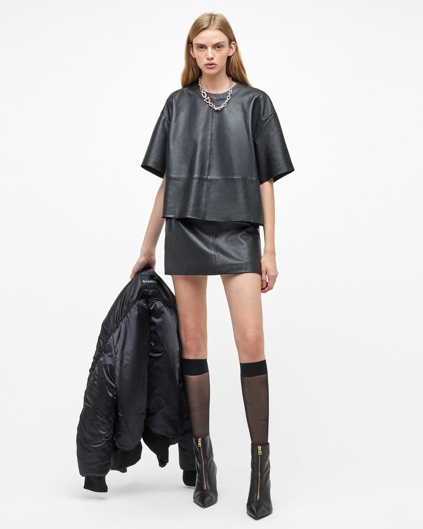 Renai Leather Tee