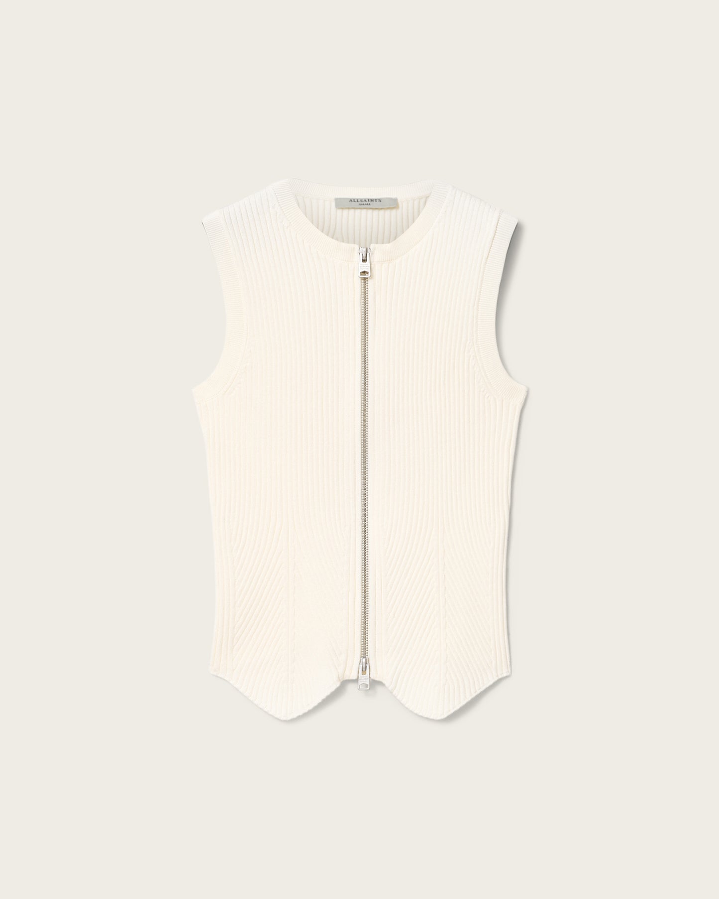 Cruz Zip Waistcoat Knit