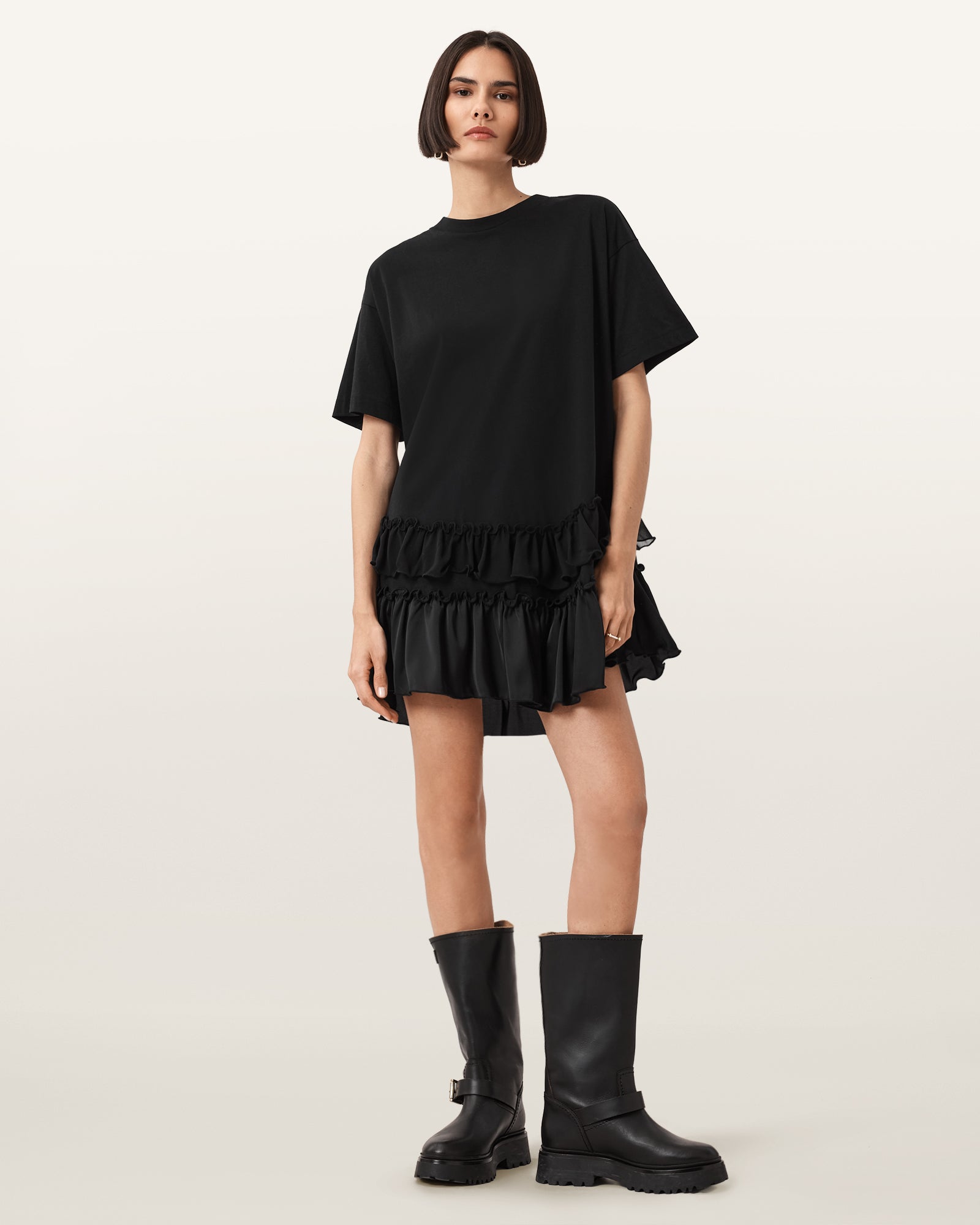Black Color Feyre Dress from AllSaints
