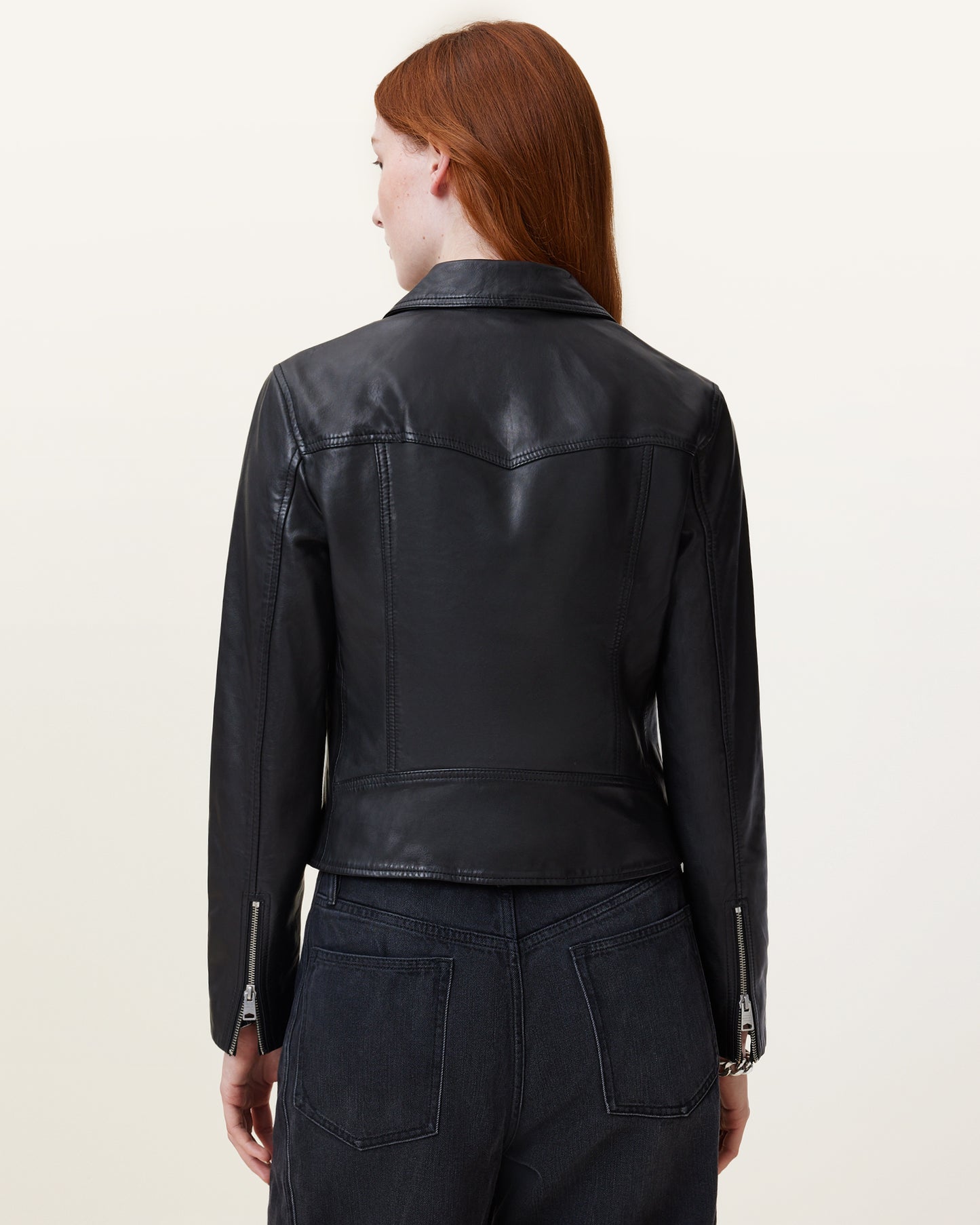 Vela Biker Leather Jacket