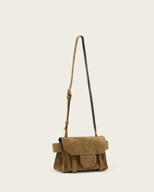 Ursa Mini Suede Crossbody Bag