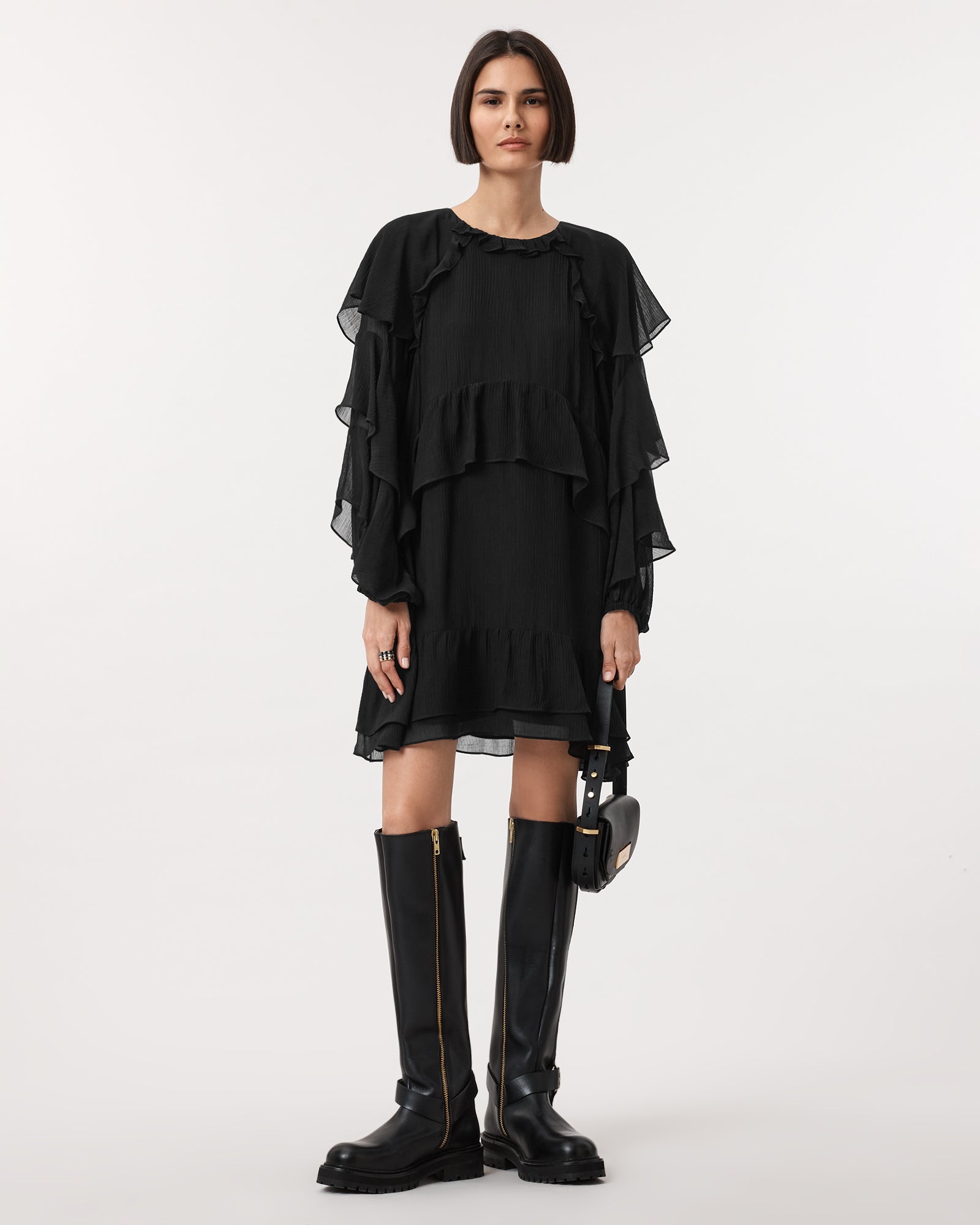 Black Color Lissie Dress from AllSaints