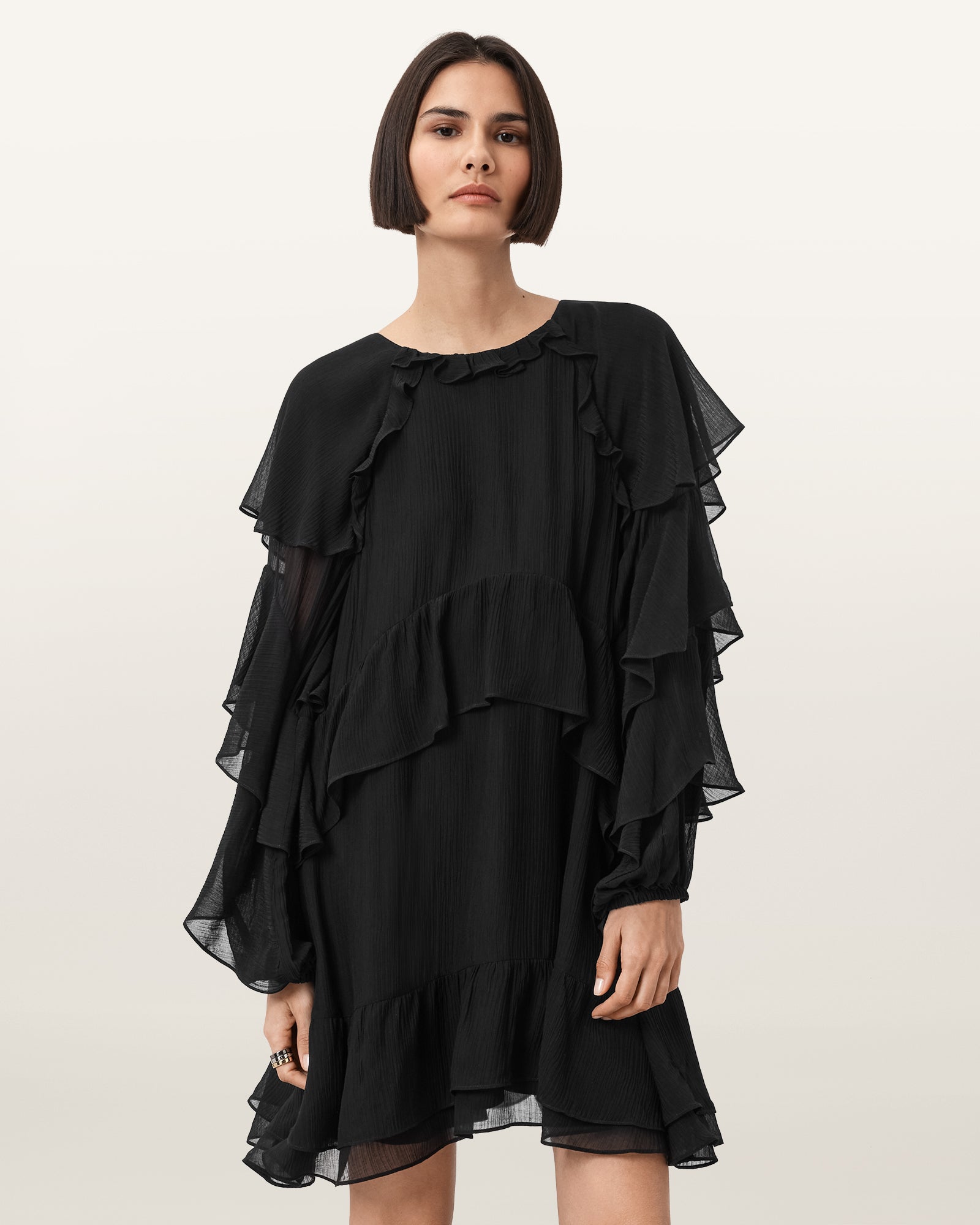Black Color Lissie Dress from AllSaints