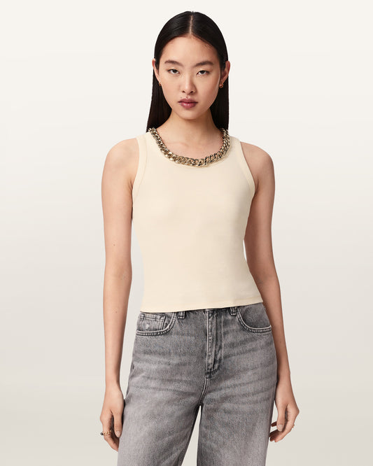 MALLOW WHITE Color Lucy Tank from AllSaints