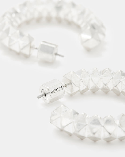 Jaya Studded Hoop Earrings