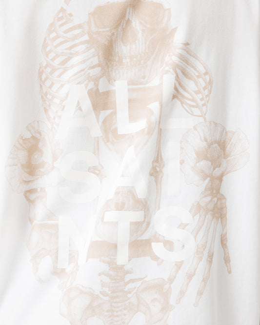 Optic White Color Tempus Amelie Tee from AllSaints