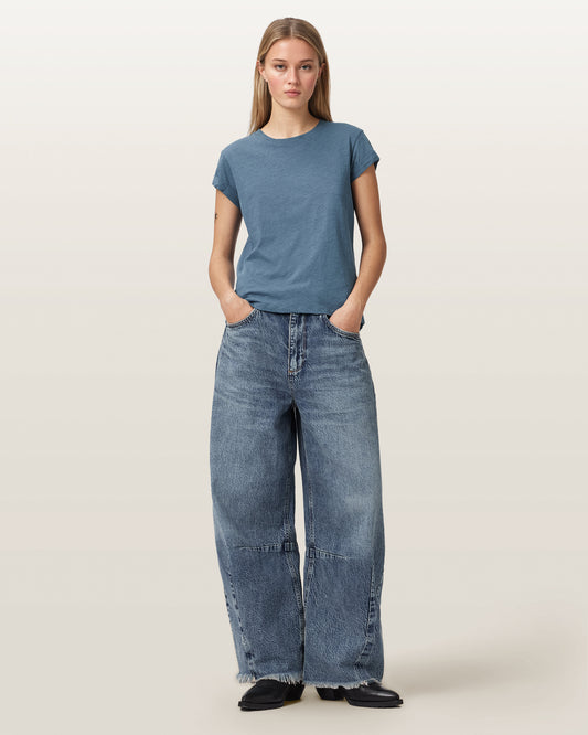 CAPTAIN BLUE Color Anna Tee from AllSaints