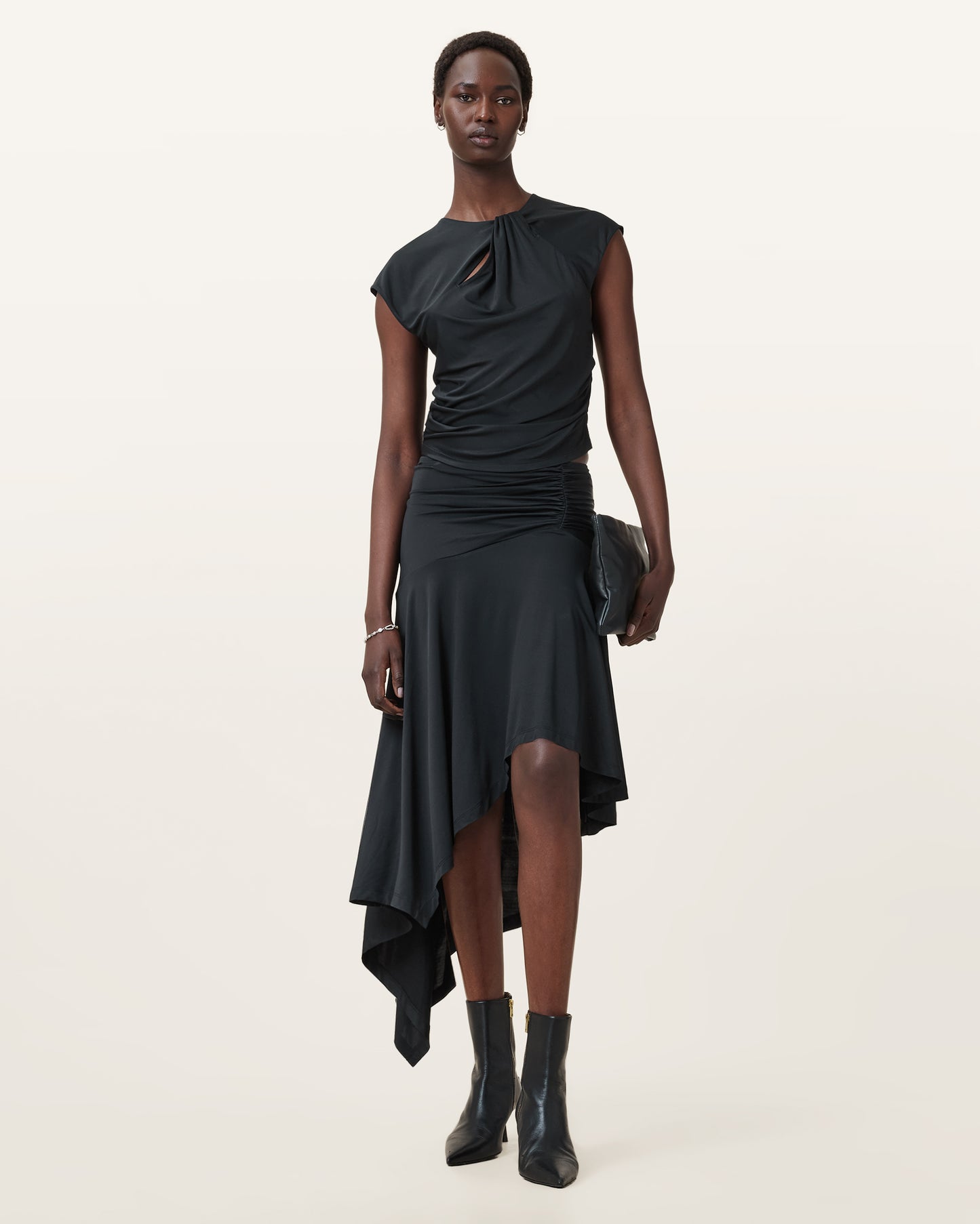 Black Color Annalie Top from AllSaints