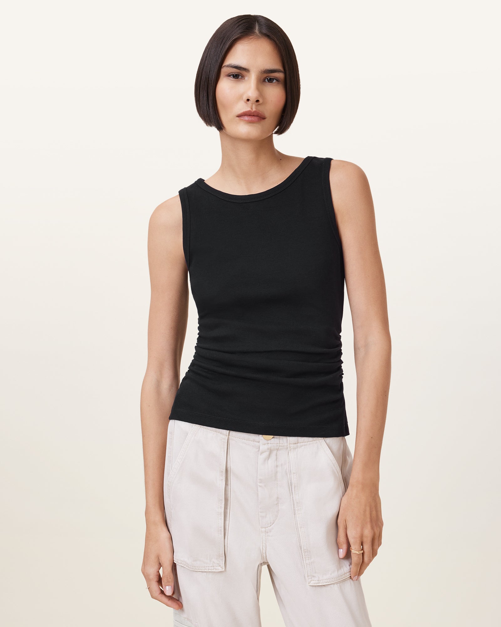Black Color Katarina Tank from AllSaints