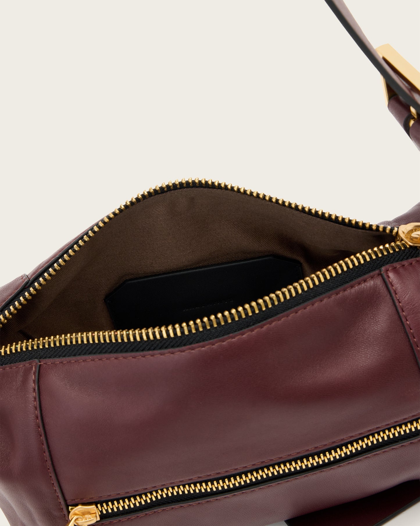 Vega Mini Leather Shoulder Bag