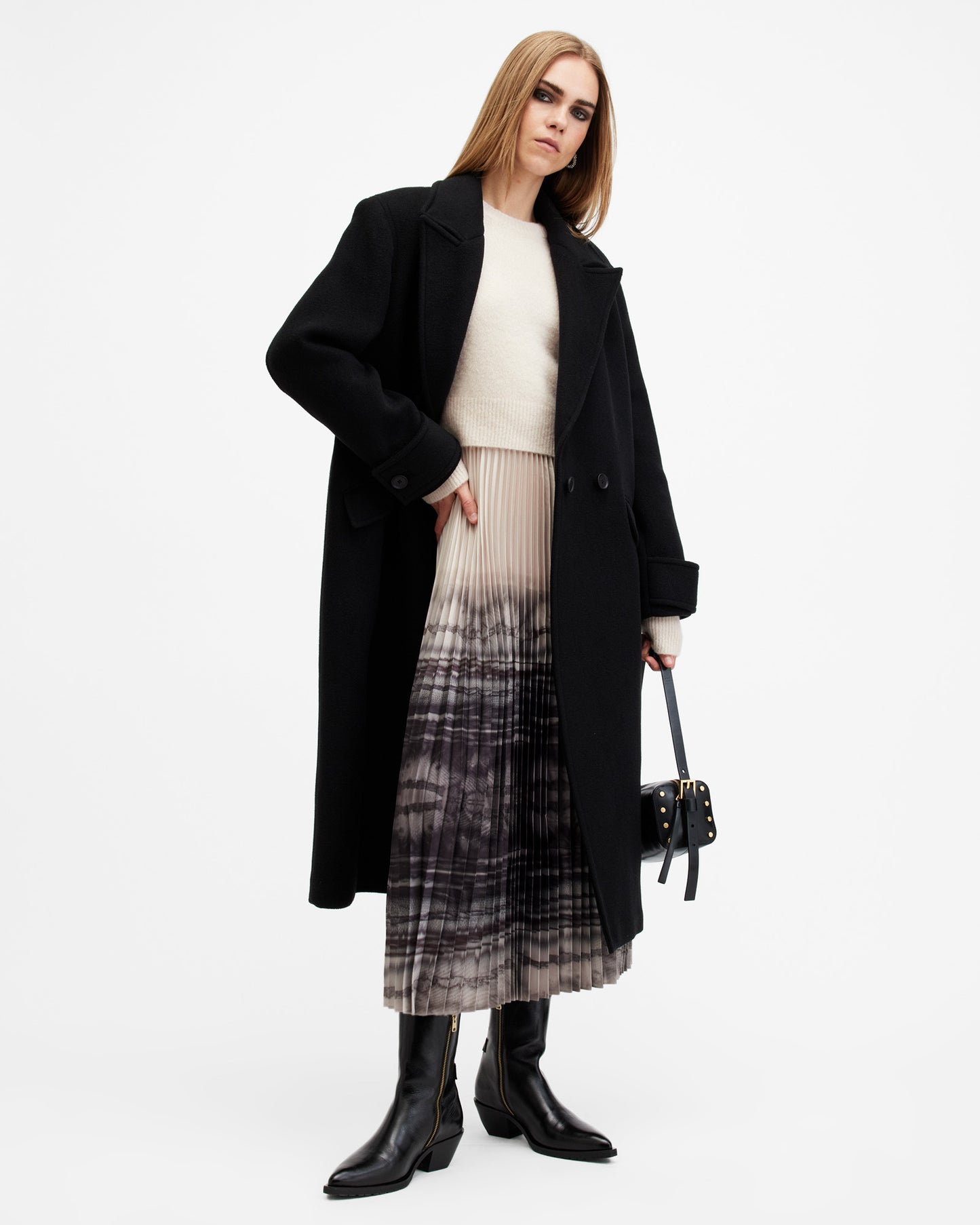 Celilia Pleat 2-in-1 Dress