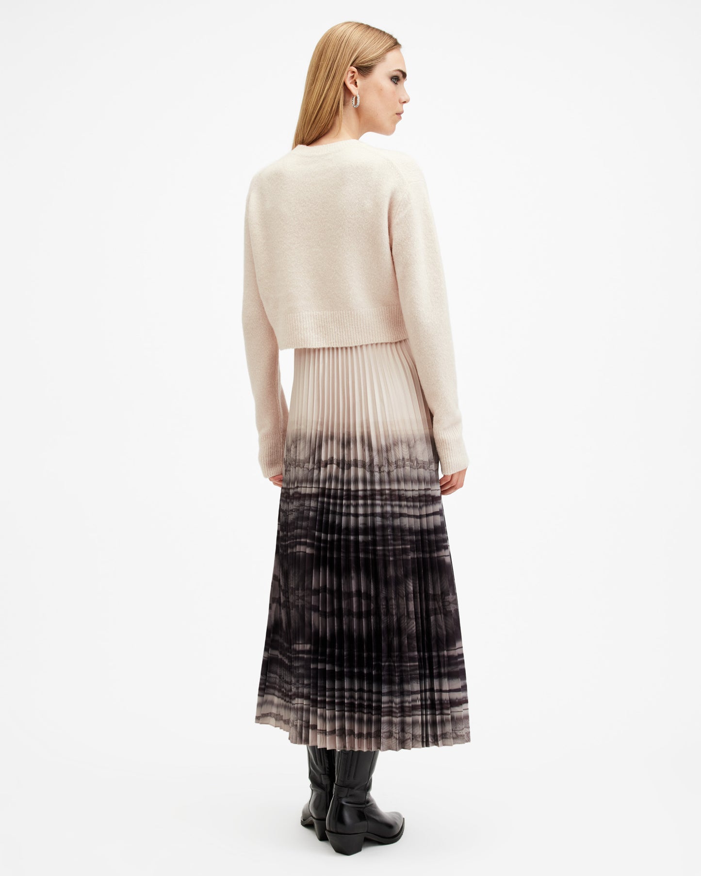 Celilia Pleat 2-in-1 Dress
