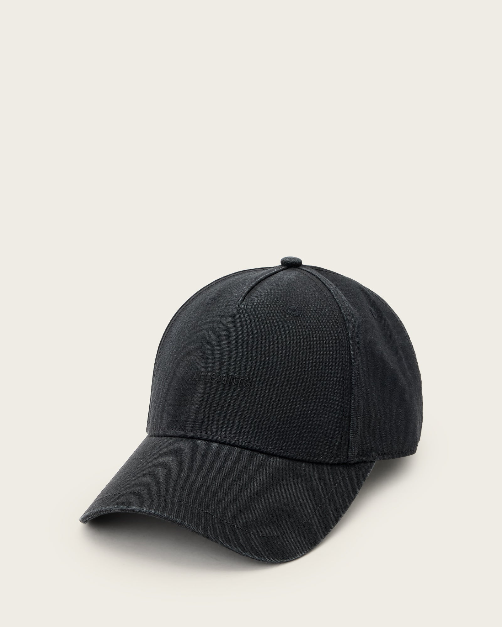 Black Color Logo BB Cap from AllSaints