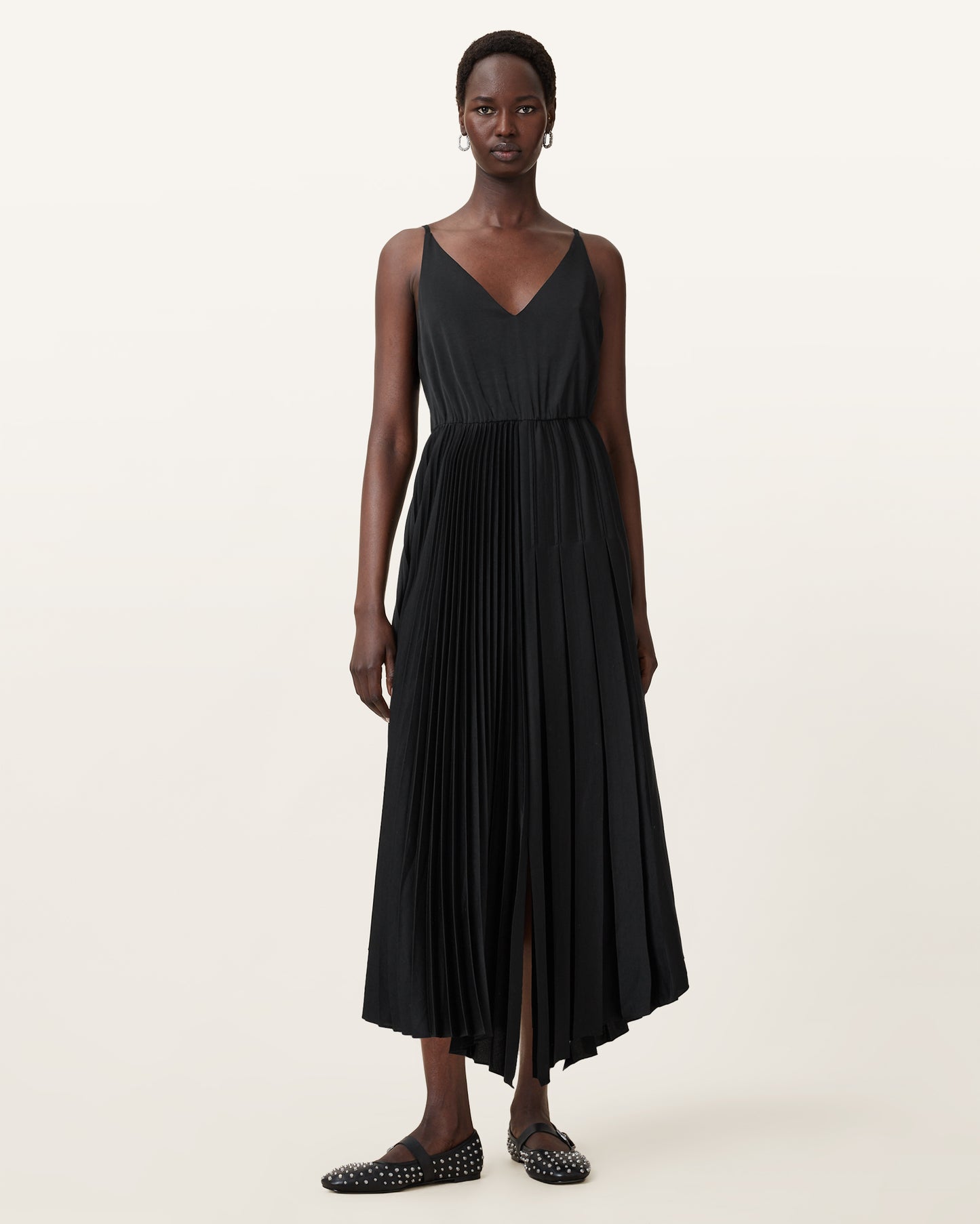 Black Color Jax Tee Dress from AllSaints