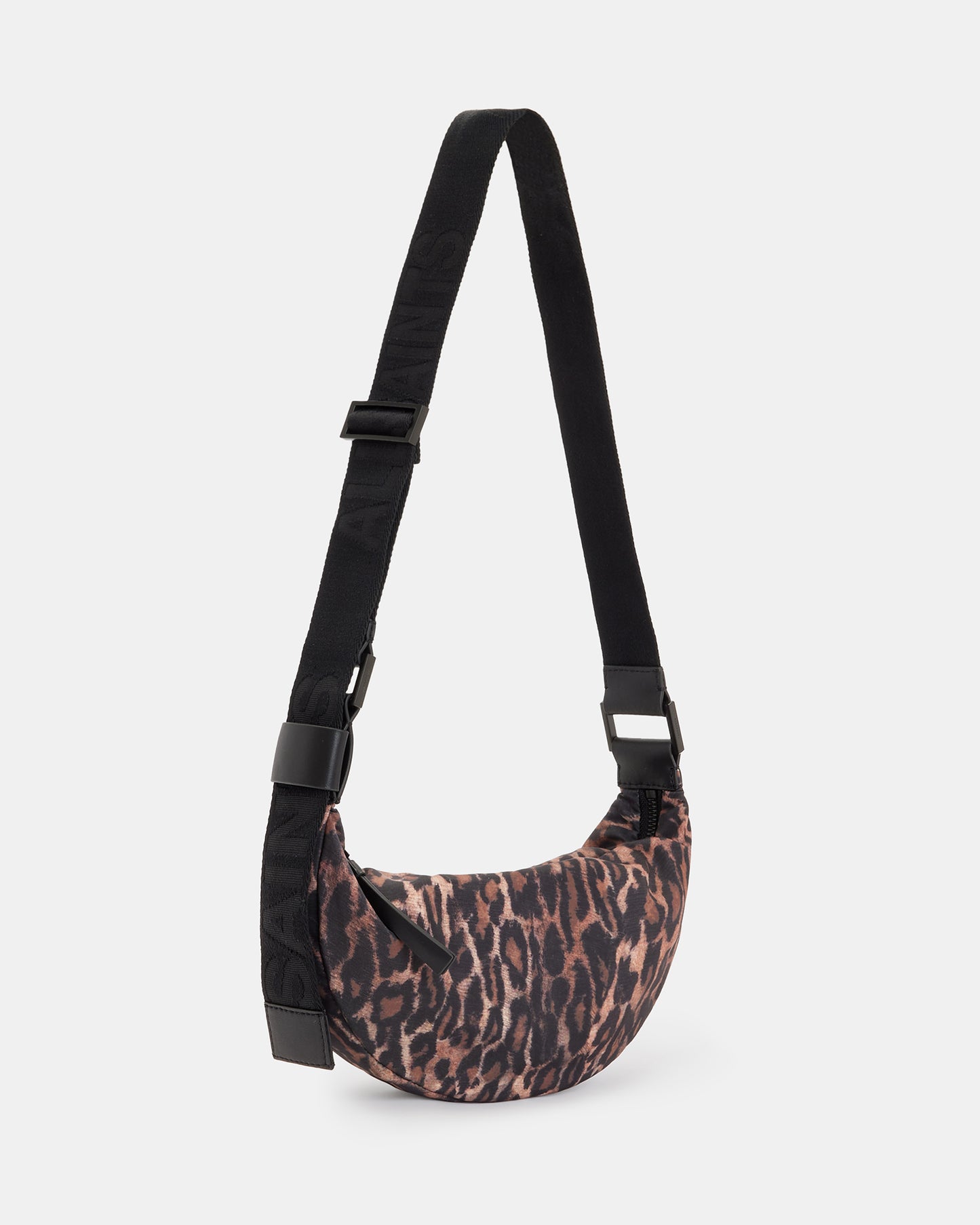Half Moon Anita Nylon Crossbody Bag