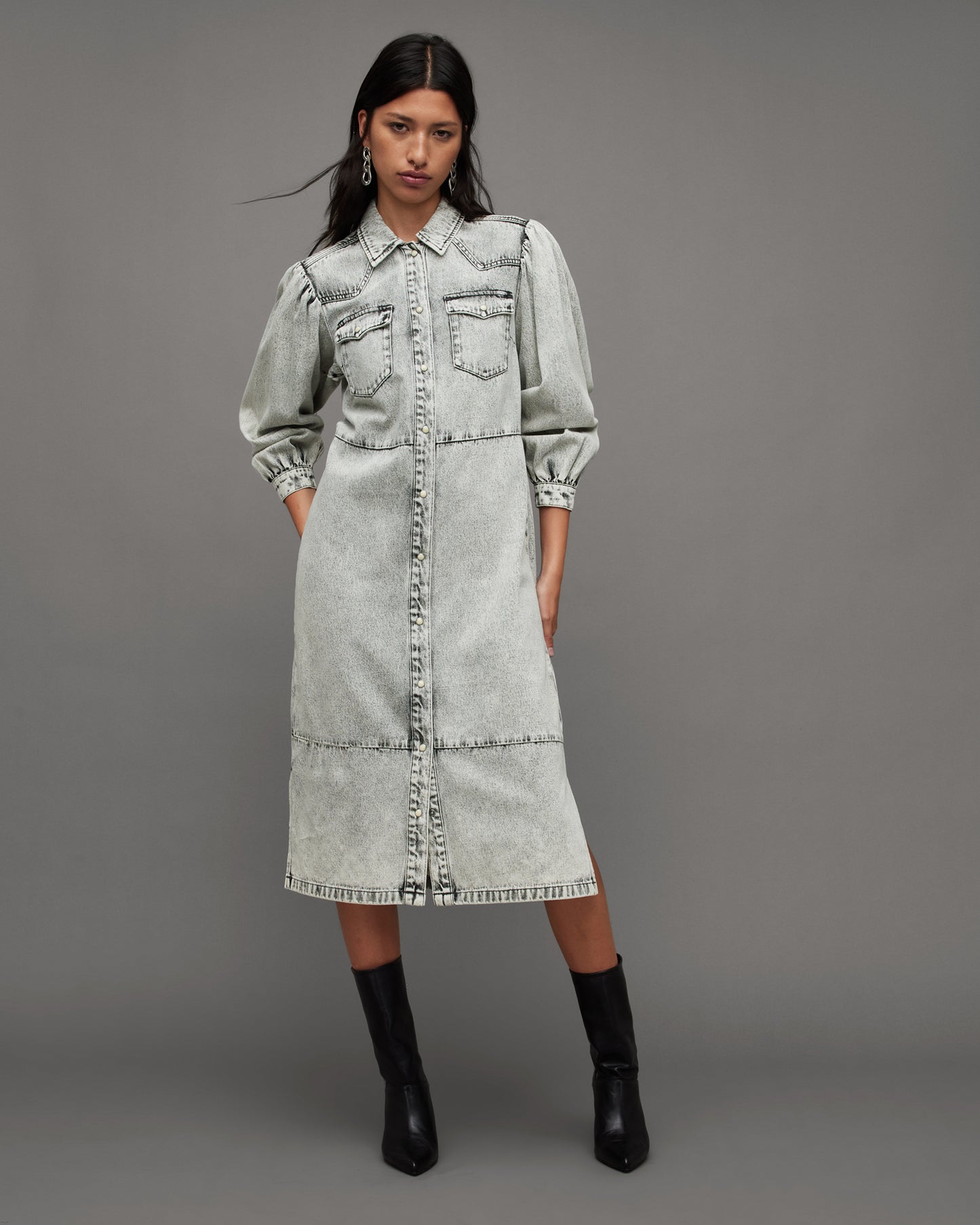 Ava Denim Dress