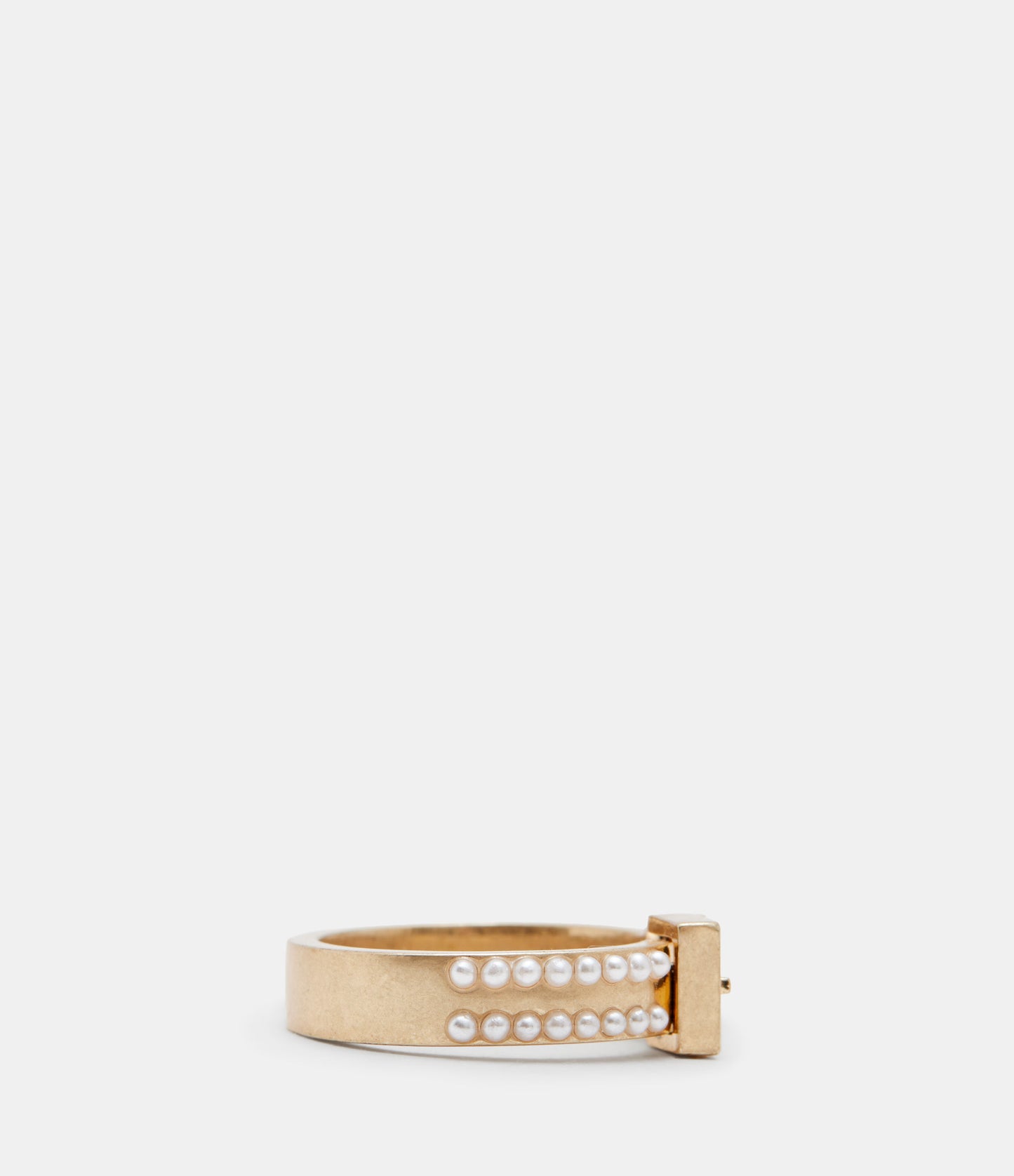 Brea Beaded Buckle Shape Ring - AllSaints Hong Kong