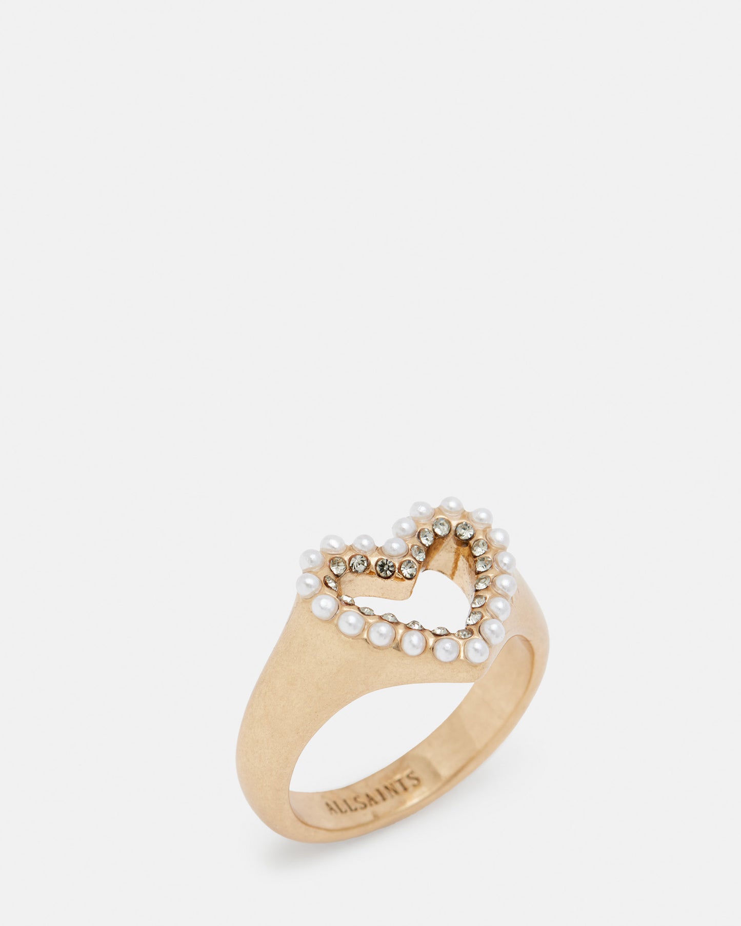 Vida Heart Bead Ring