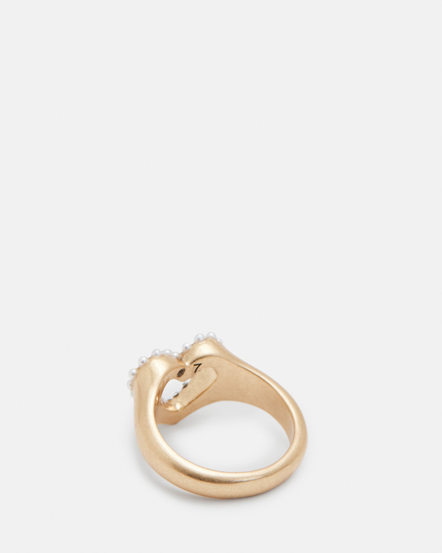 Vida Heart Bead Ring