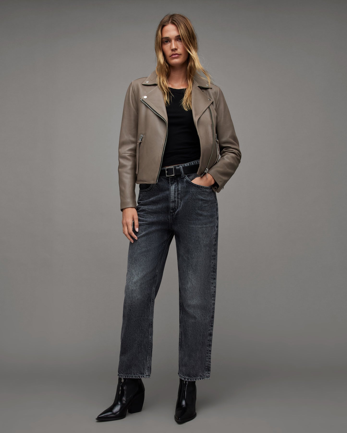 Dalby Biker Leather Jacket