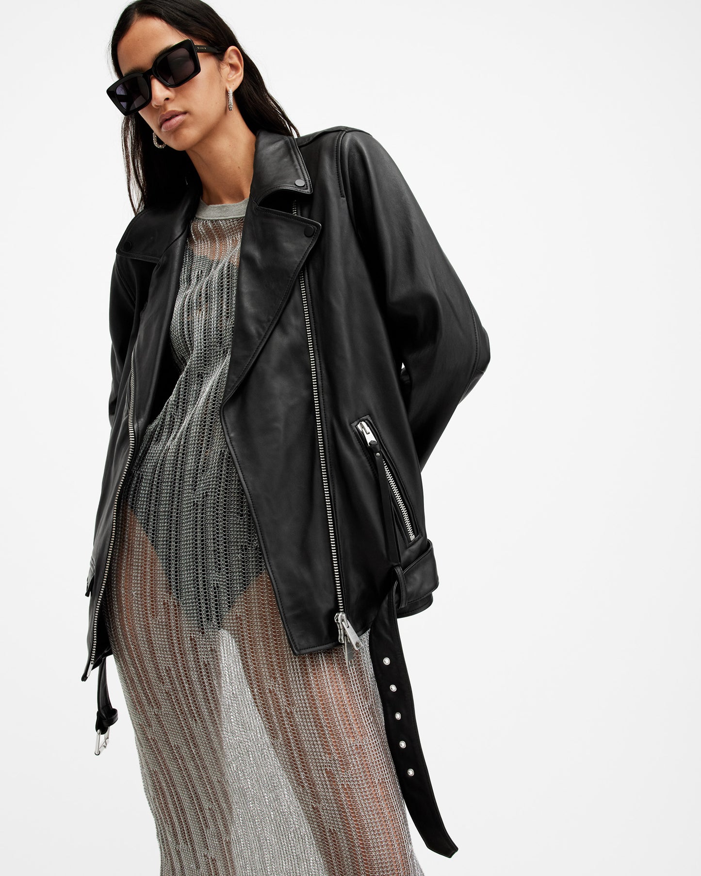 Billie Biker Leather Jacket