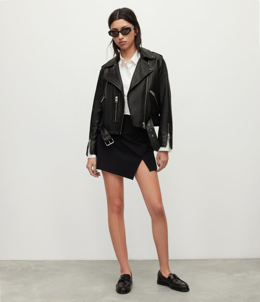 Balfern Biker Leather Jacket