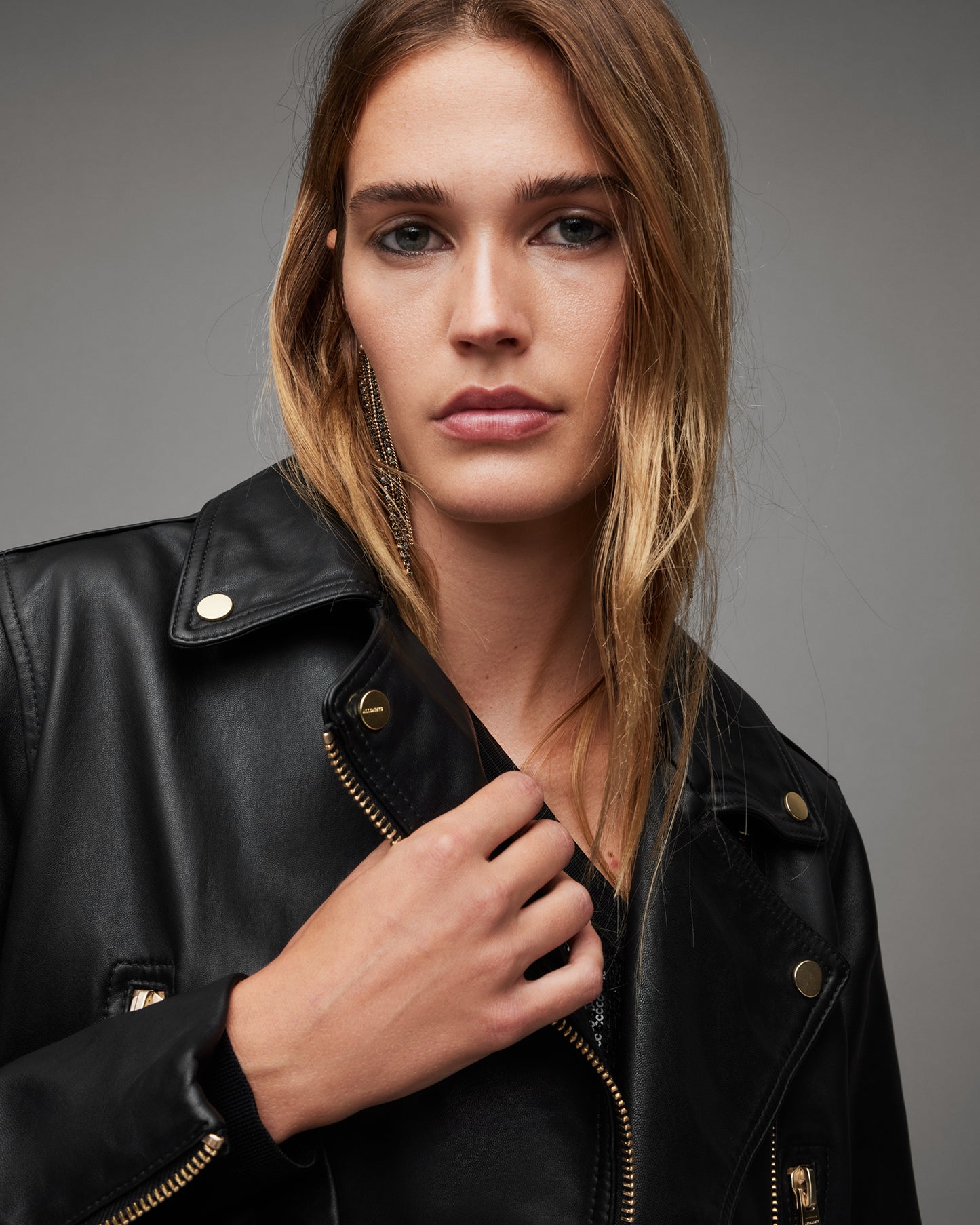 Beale Biker Leather Jacket
