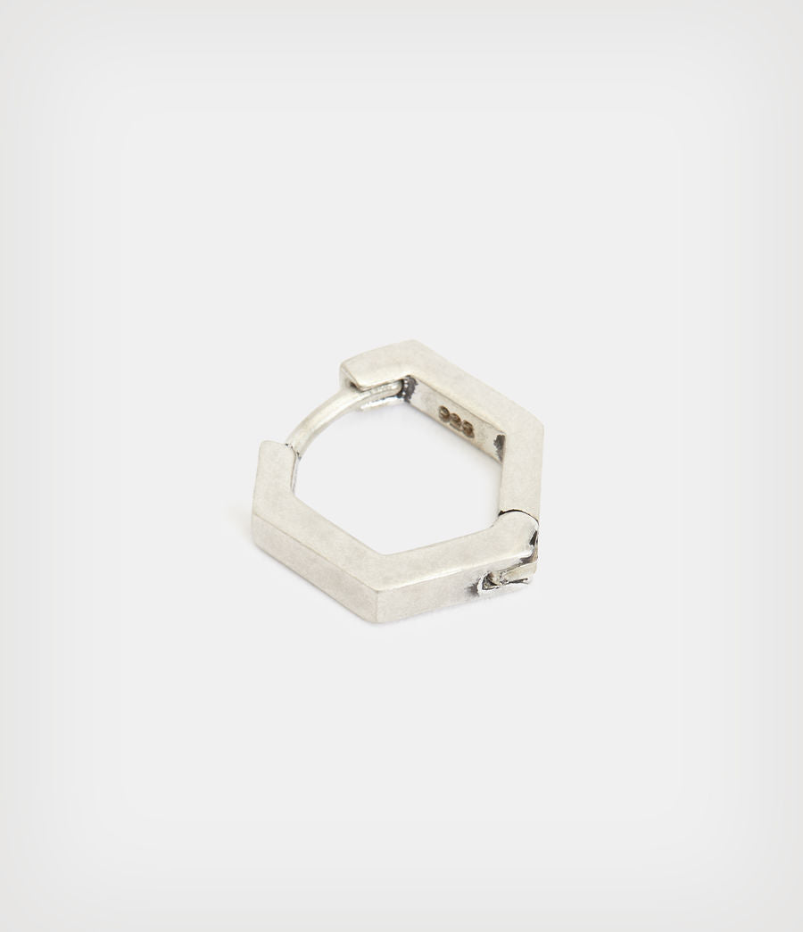 Hex Hoop Earrings