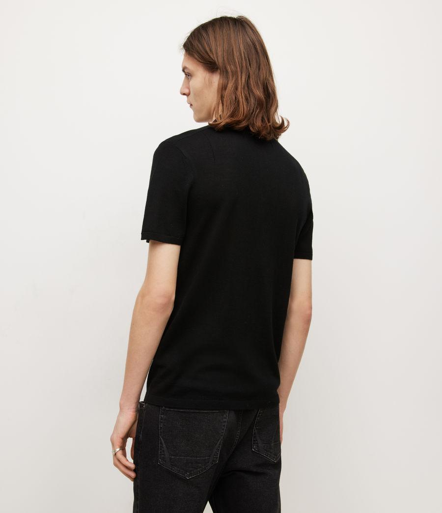 Mode Merino Short Sleeve Polo Knitwear - AllSaints Hong Kong