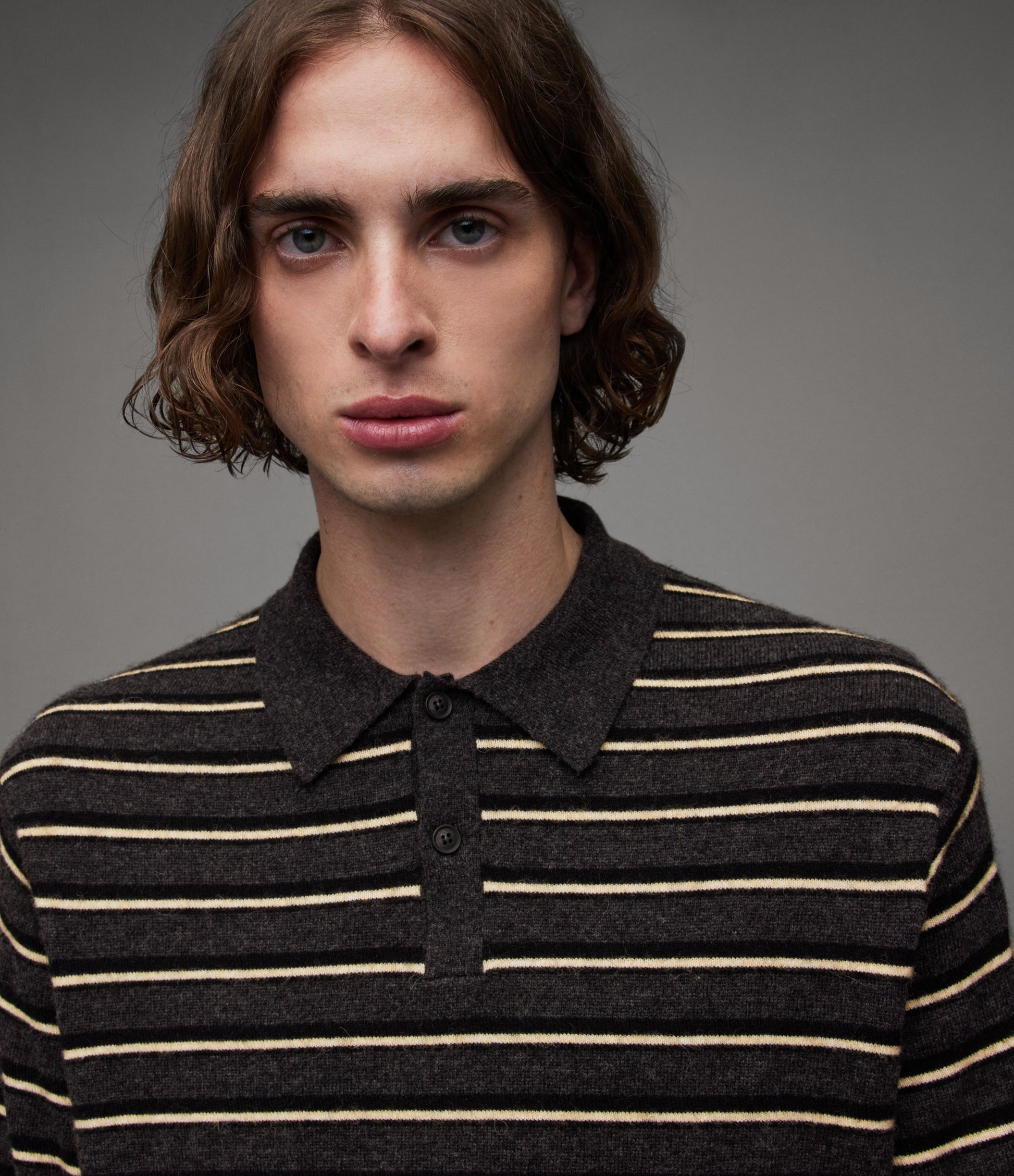Stafford LS Polo - AllSaints Hong Kong