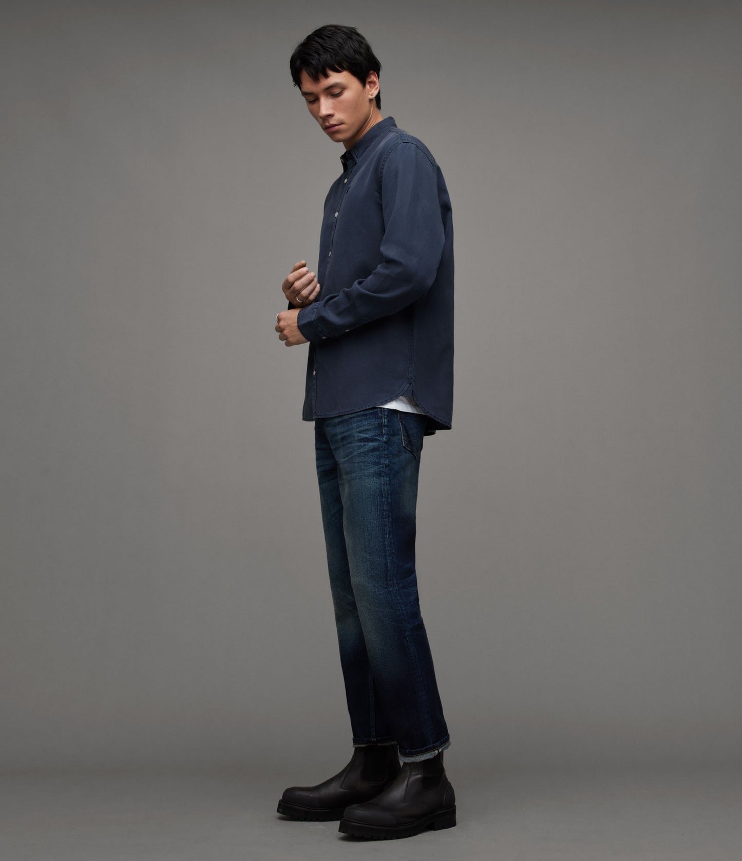 Laguna LS Shirt - AllSaints Hong Kong