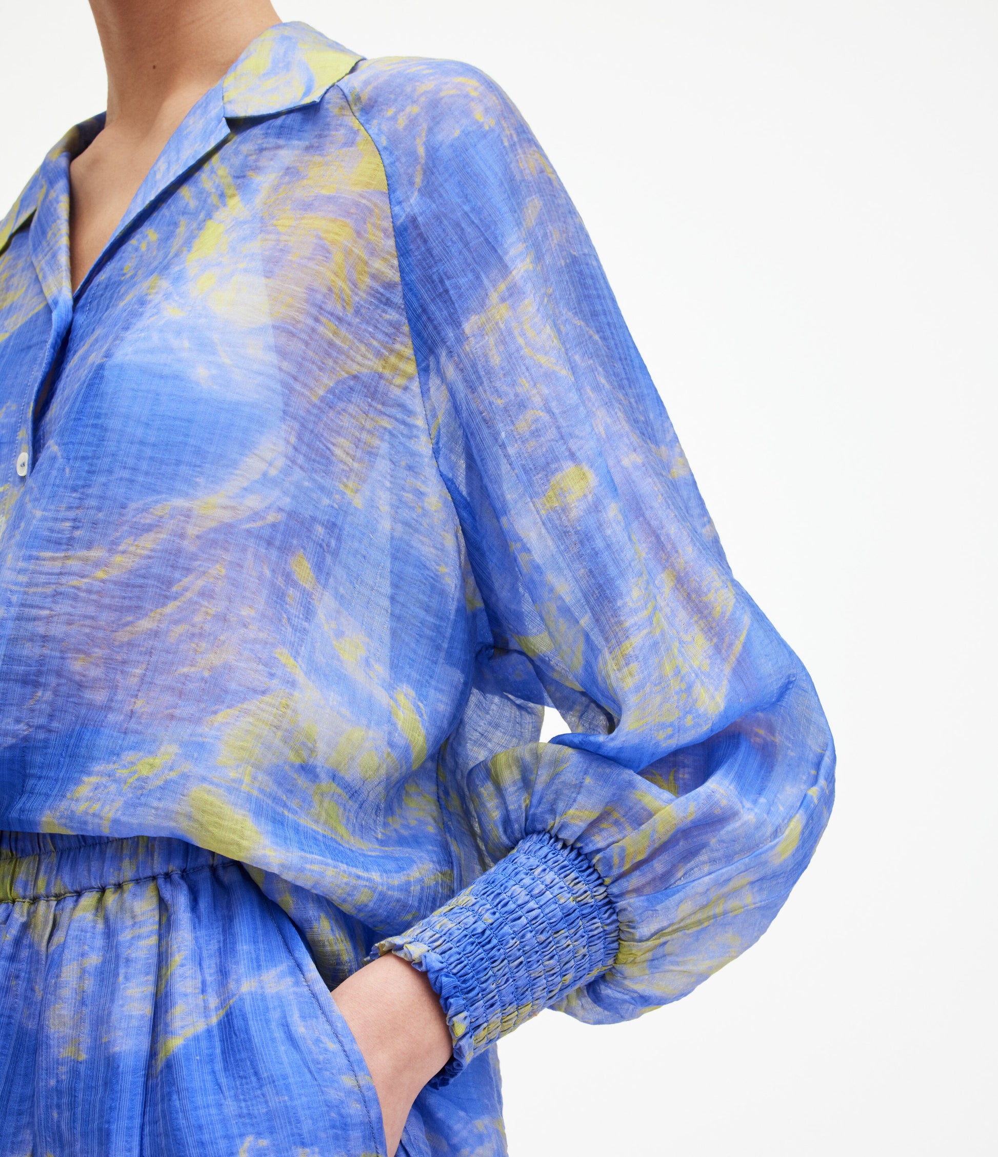 Isla Inspiral Shirt - AllSaints Hong Kong