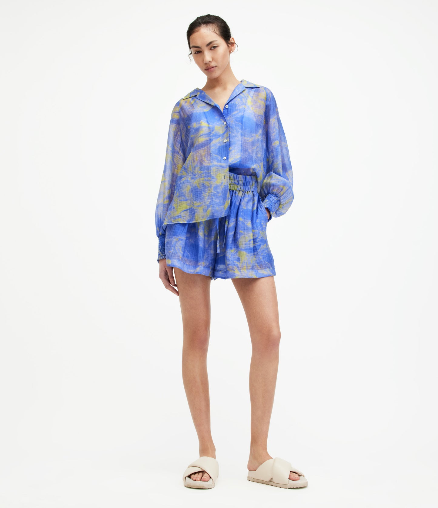 Isla Inspiral Shirt - AllSaints Hong Kong