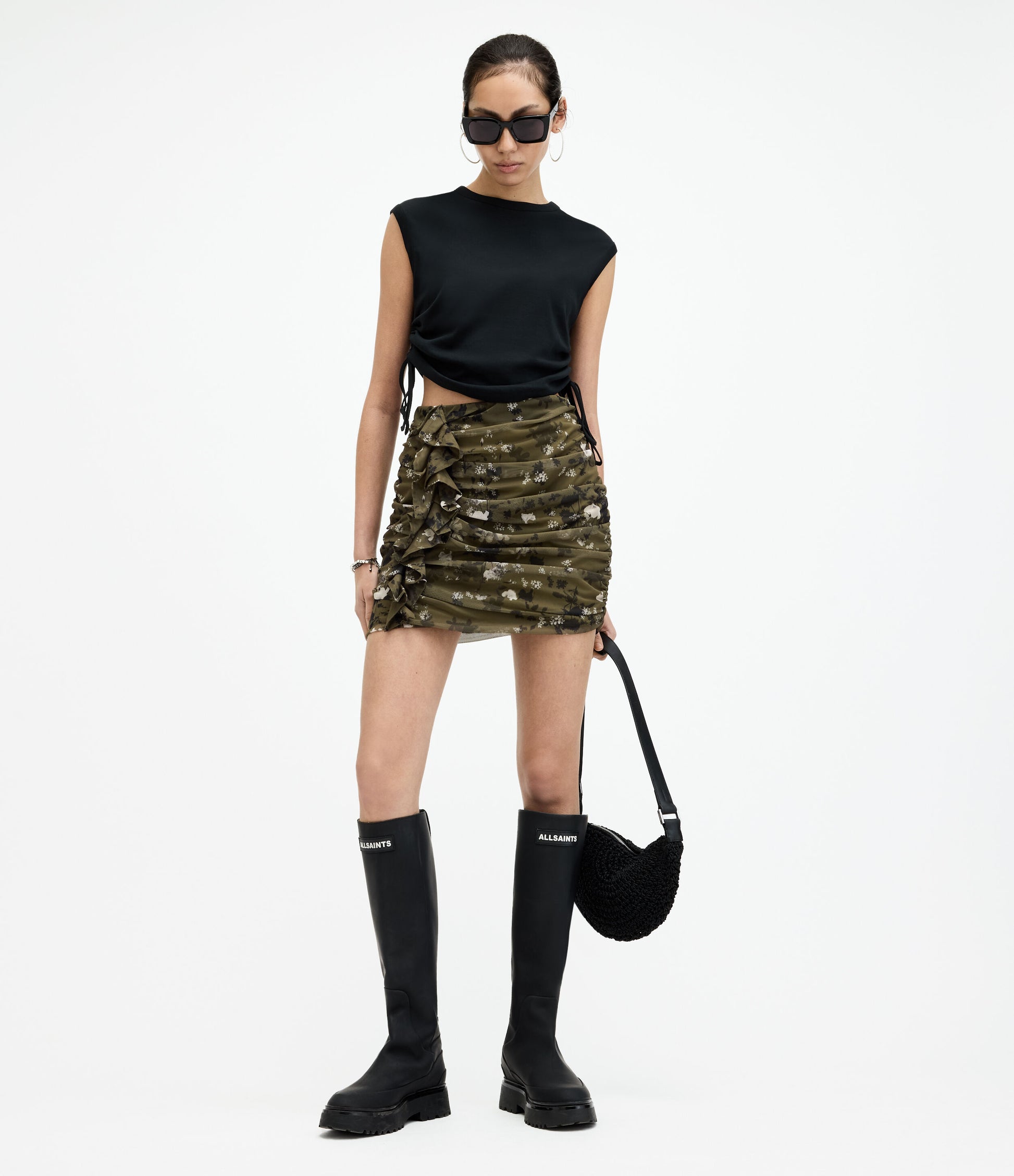 Gloria Kora Skirt - AllSaints Hong Kong