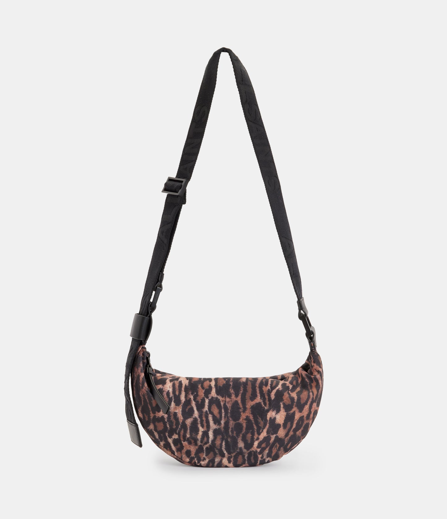 Half Moon Anita Nylon Crossbody Bag