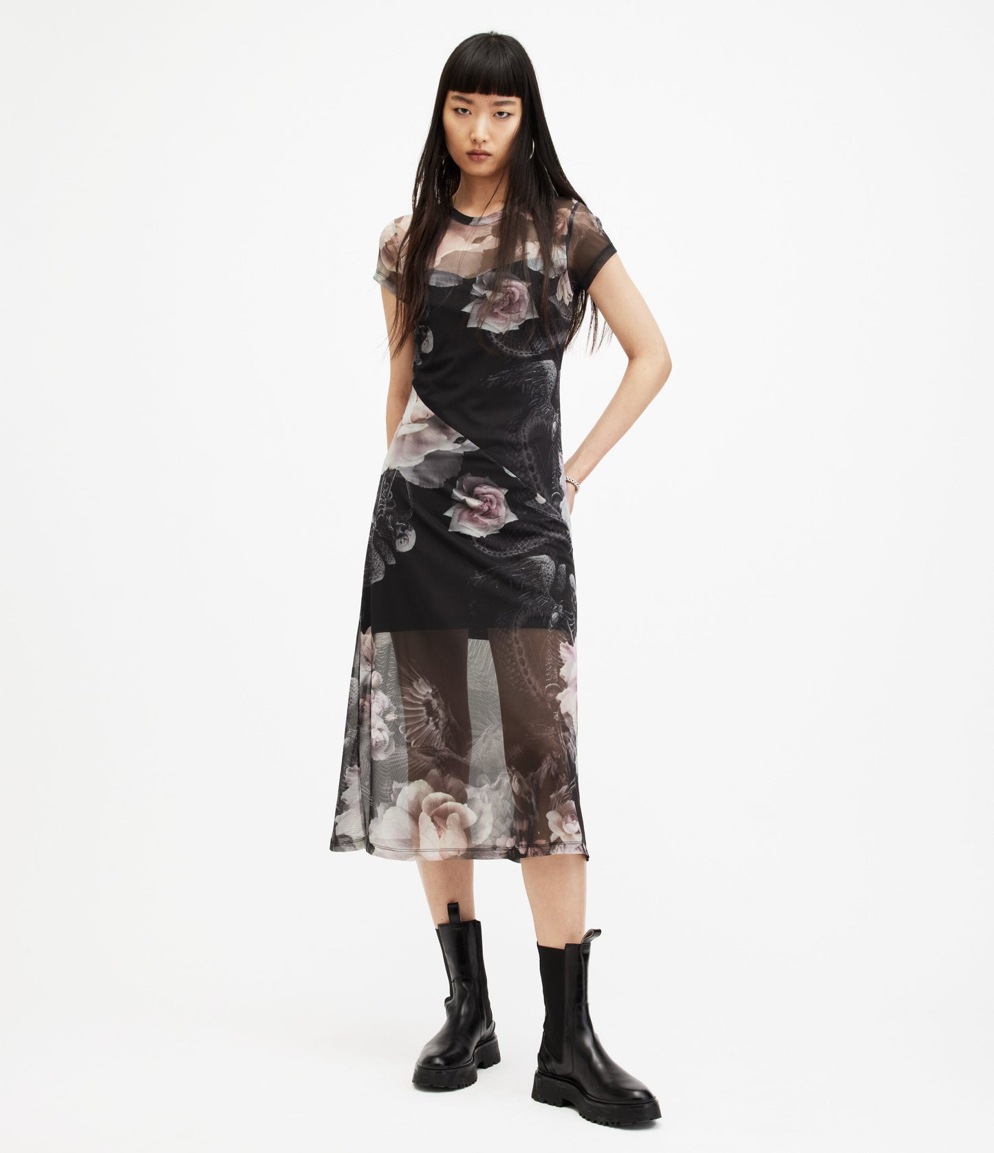 Hanna Valley SS Dress - AllSaints Hong Kong