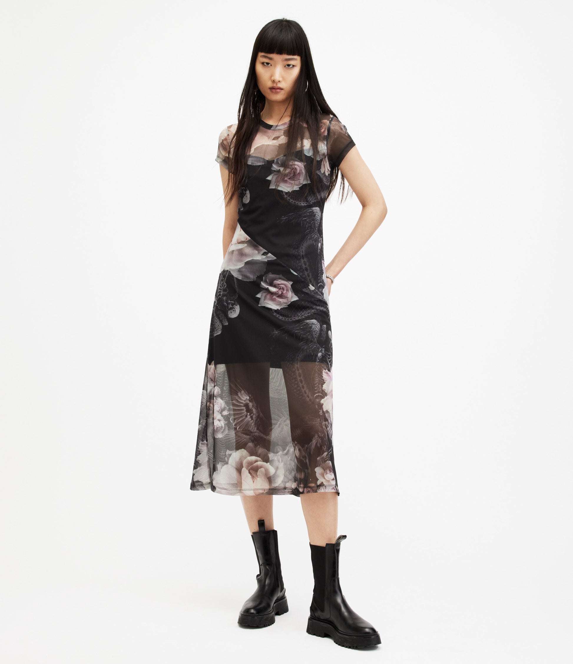 Hanna Valley SS Dress - AllSaints Hong Kong
