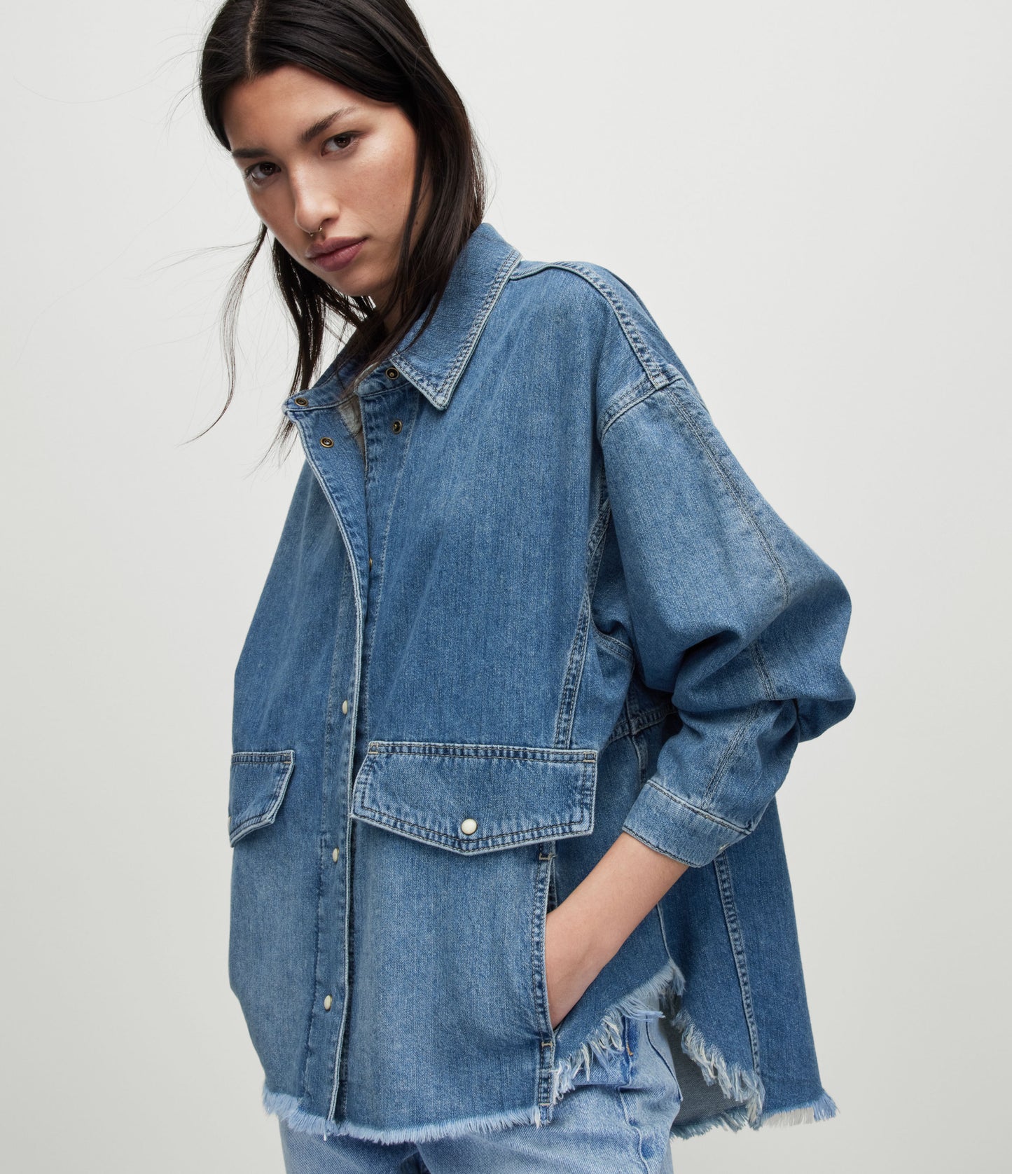 Hettie Denim Shacket