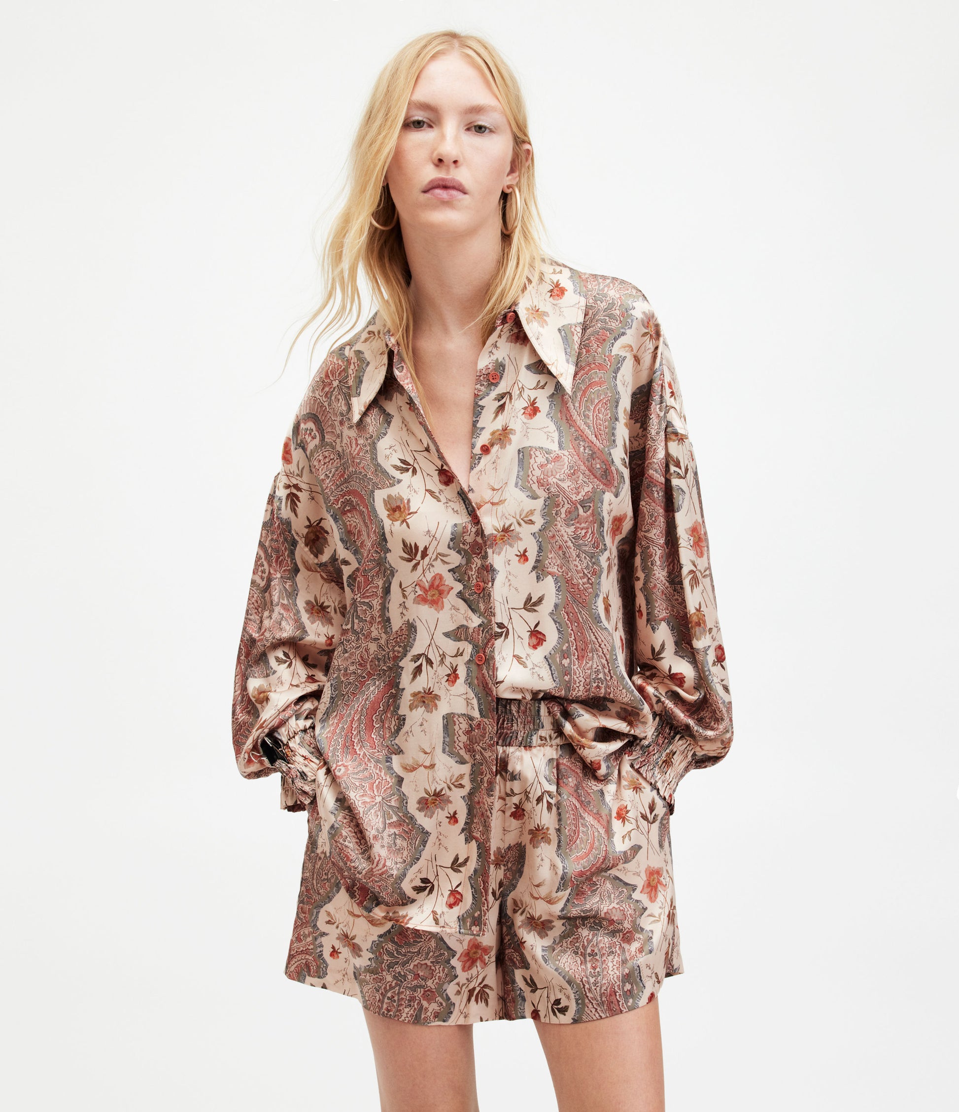 Charli Cascade Shirt - AllSaints Hong Kong