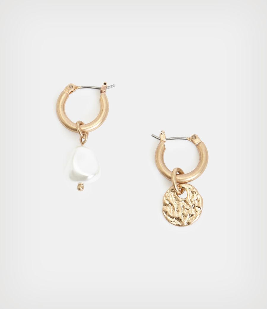 Nola Mismatch Hoops Earrings