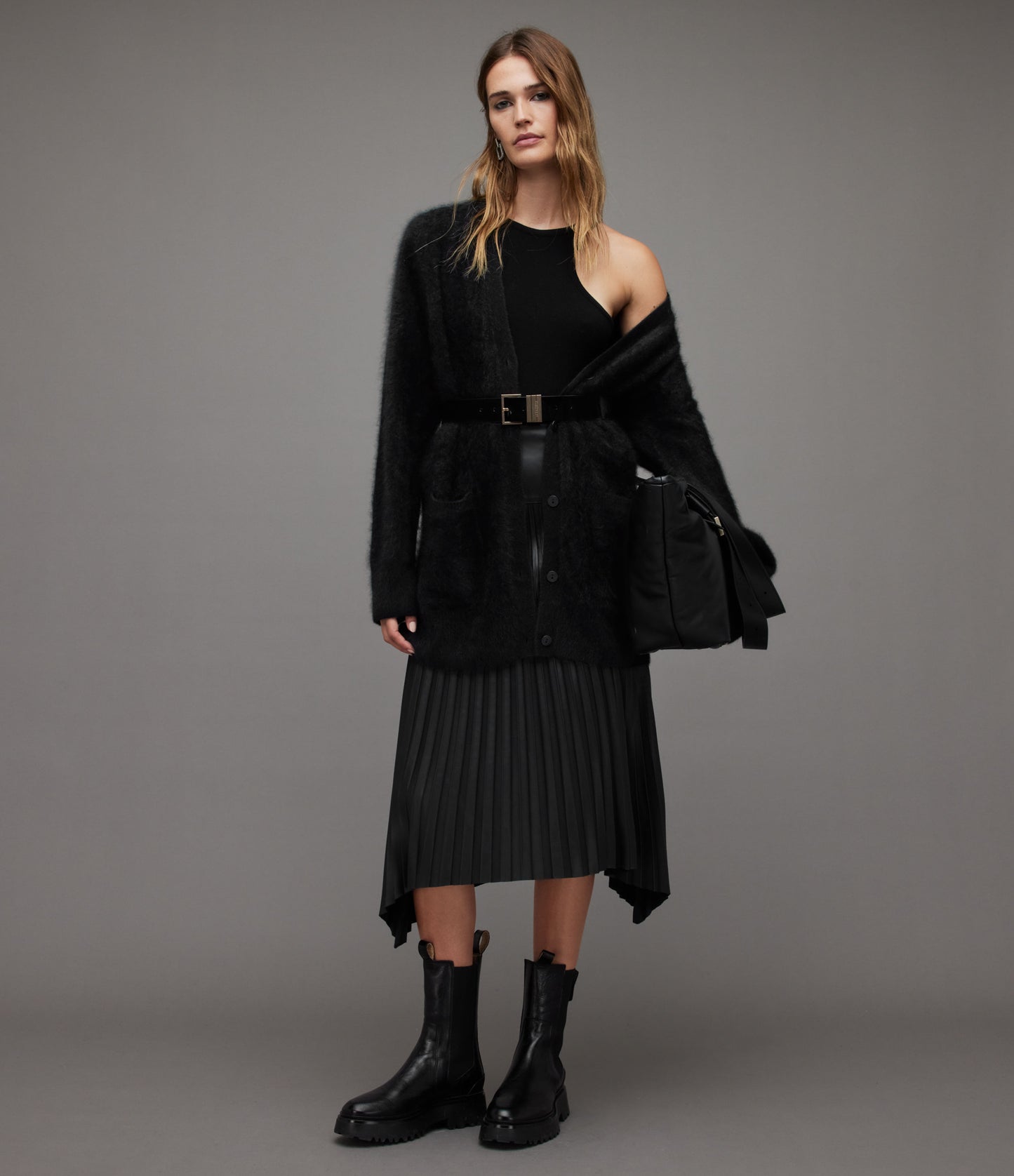 Kady Cashmere Cardigan - AllSaints Hong Kong