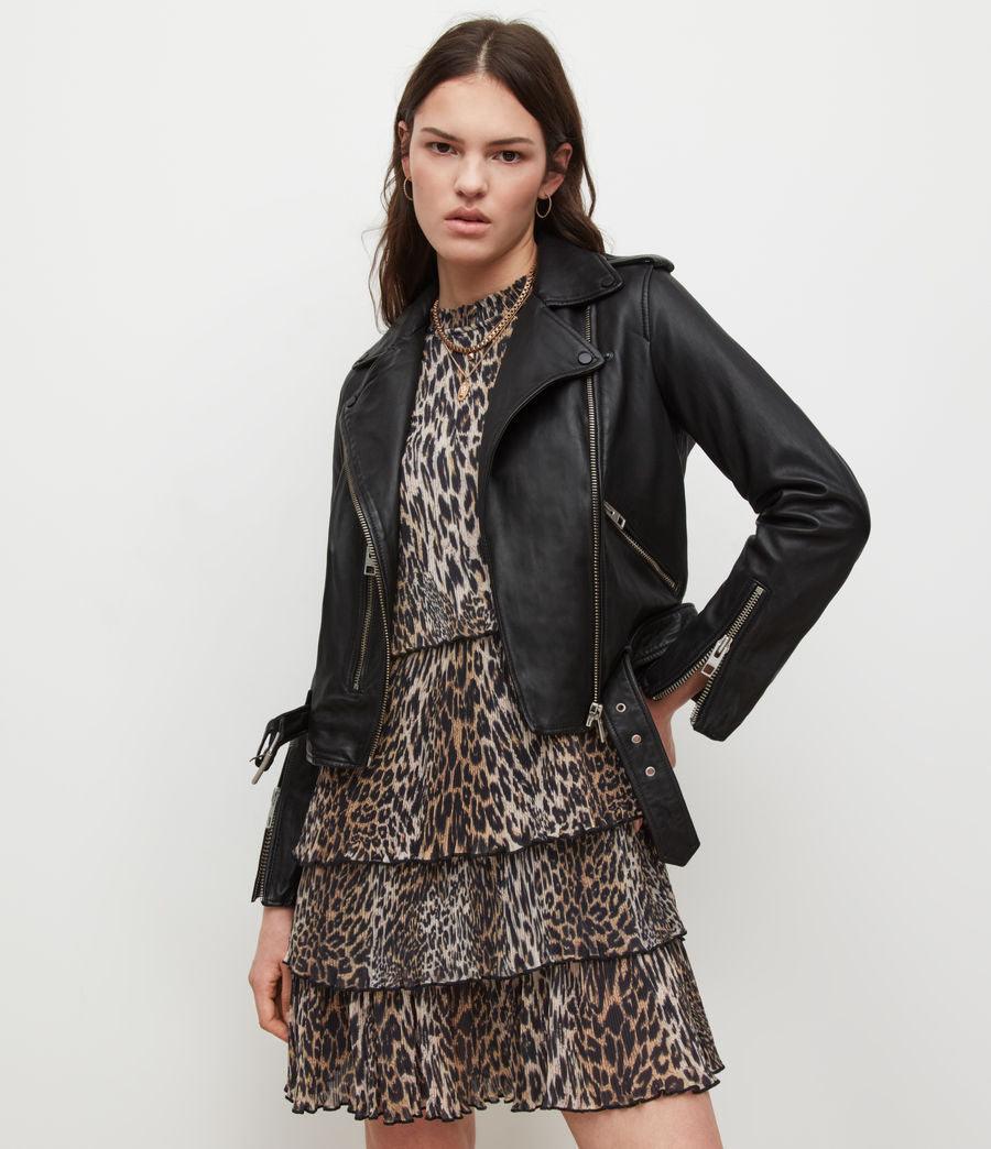 Balfern Biker Leather Jacket - AllSaints Hong Kong