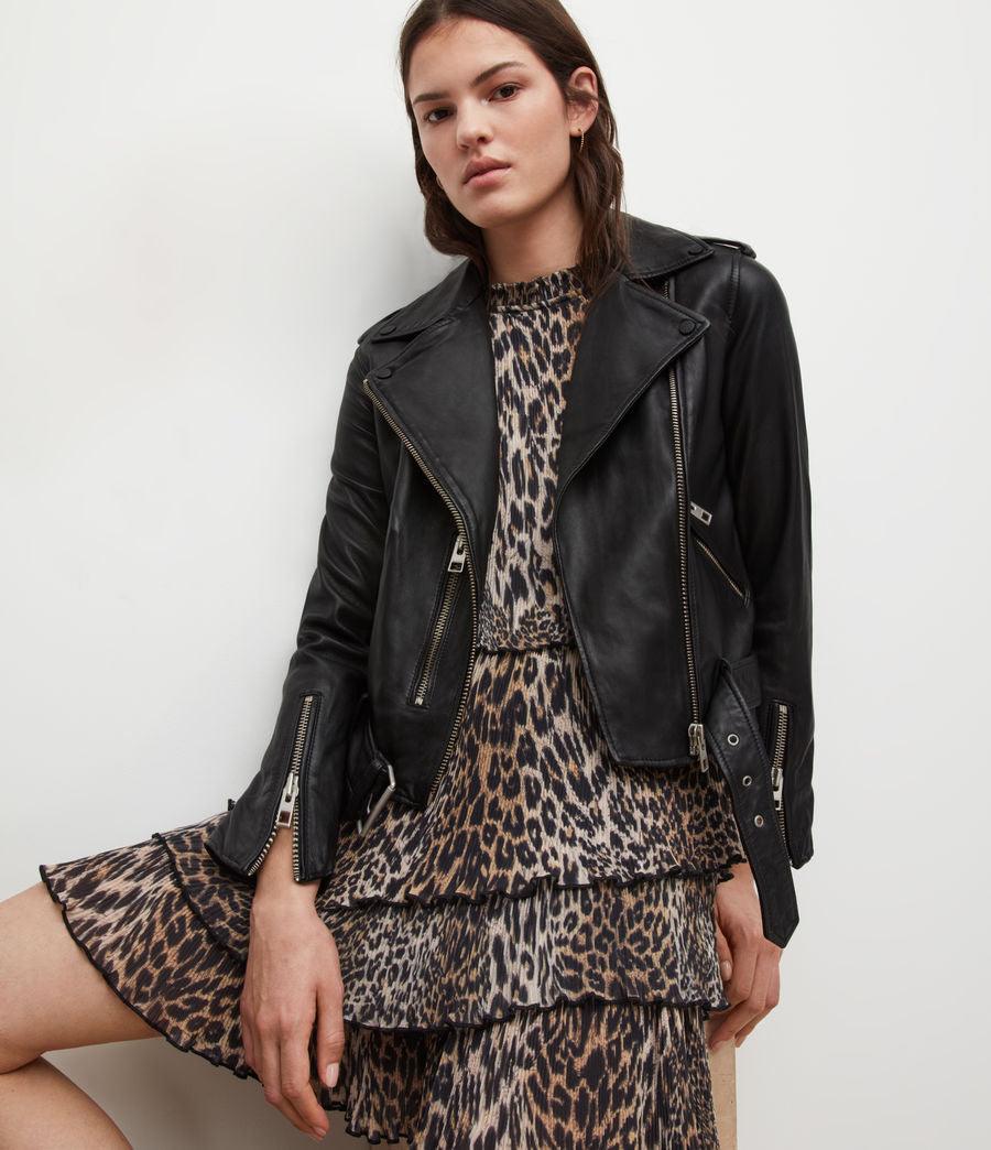 Balfern Biker Leather Jacket - AllSaints Hong Kong