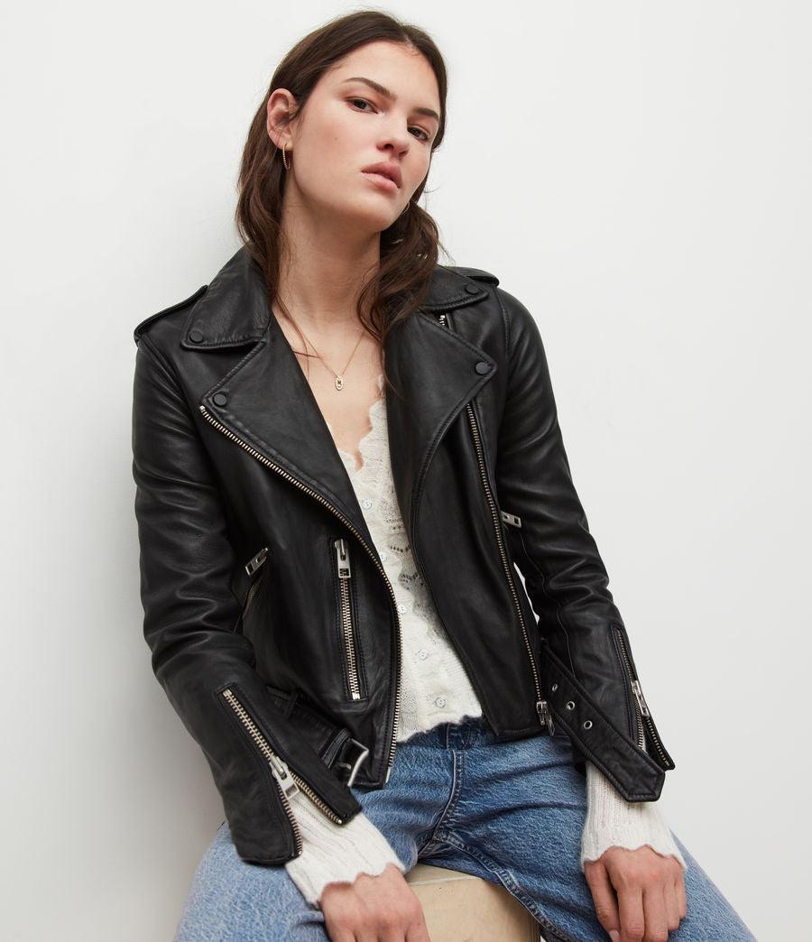 Balfern Biker Leather Jacket - AllSaints Hong Kong